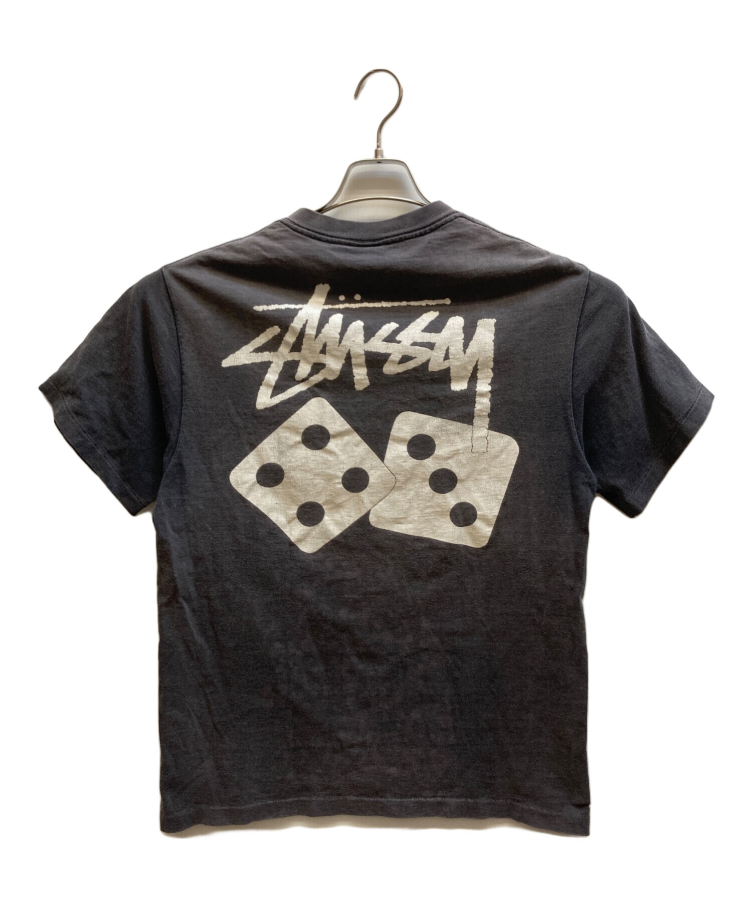 ☆古着　STUSSY　ステューシー　黒　Tシャツ　サイズ：Ｌ　中古品 中古・古着通販】stussy (ステューシー) Tシャツ ブラック サイズ:L