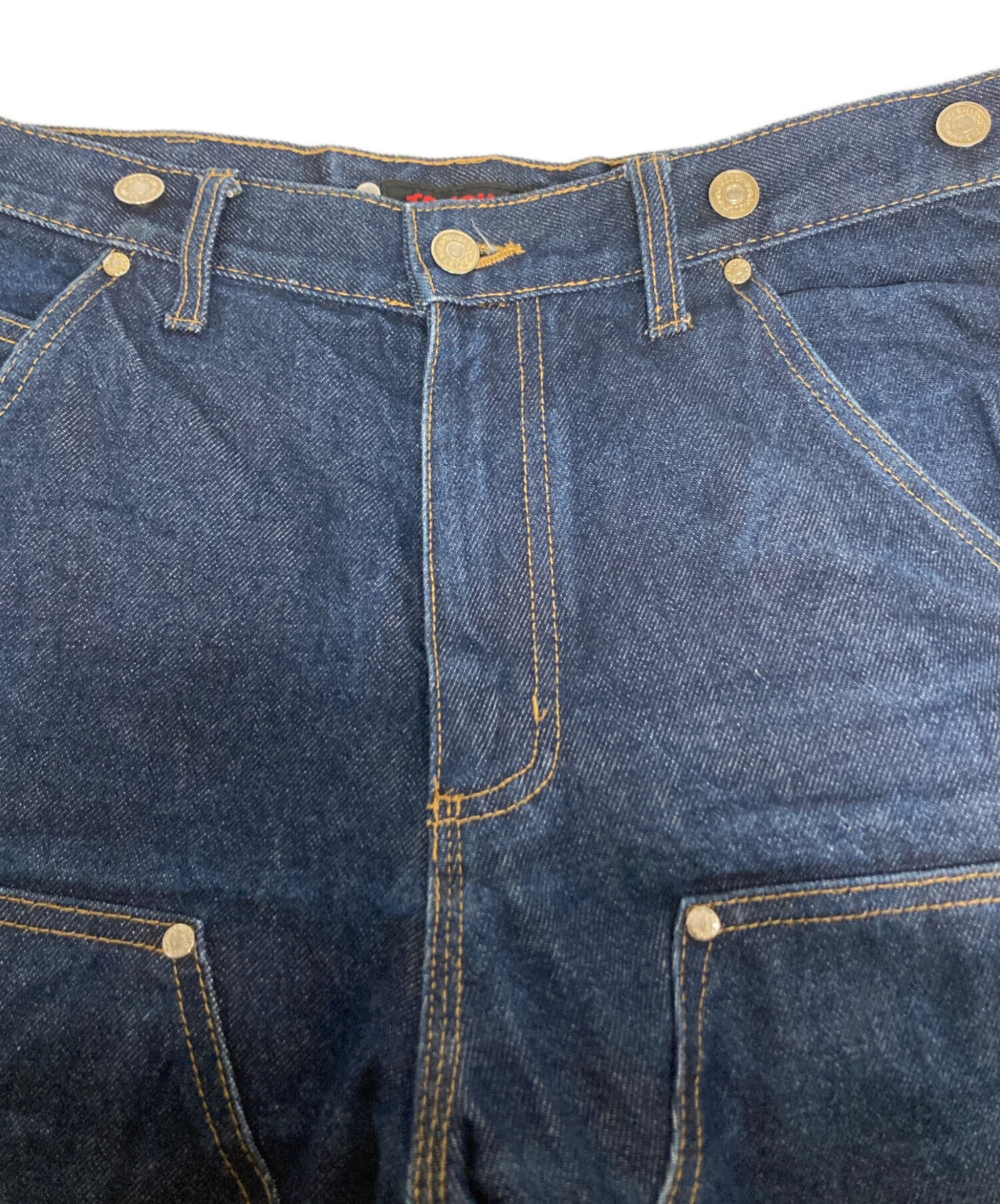 中古・古着通販】TOUGH DUCK (タフダック) ダブルニーデニムペインター 