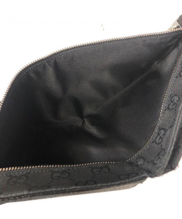 中古・古着通販】GUCCI (グッチ) ウエストポーチ/28566 ブラック
