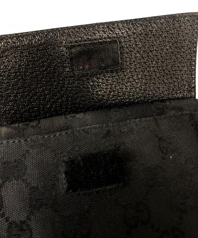 中古・古着通販】GUCCI (グッチ) ウエストポーチ/28566 ブラック