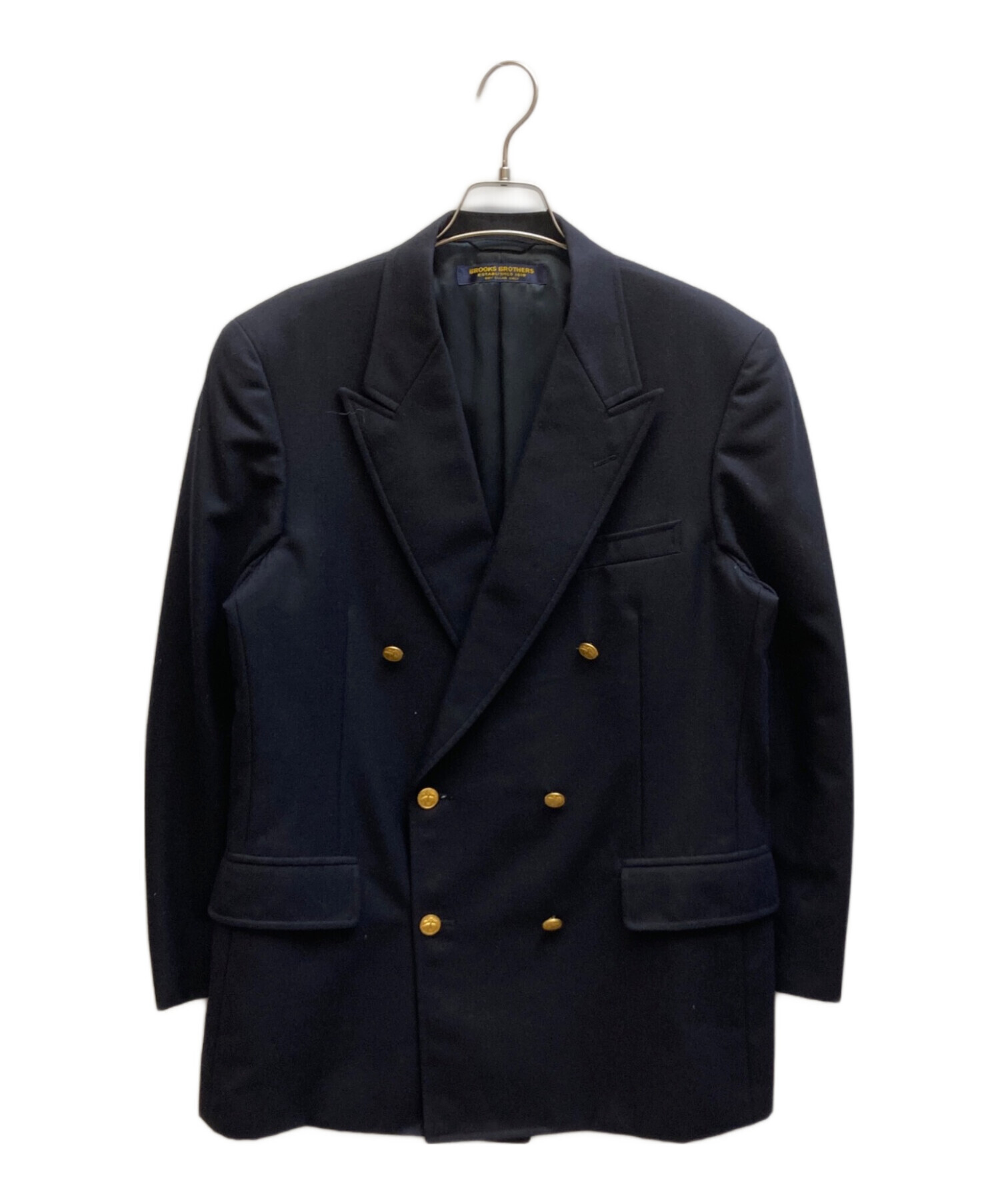 BROOKS BROTHERS 紺ブレ 金ボタン ヴィンテージ ネイビー A5 中古・古着通販】BROOKS BROTHERS (ブルックスブラザーズ) 金釦紺