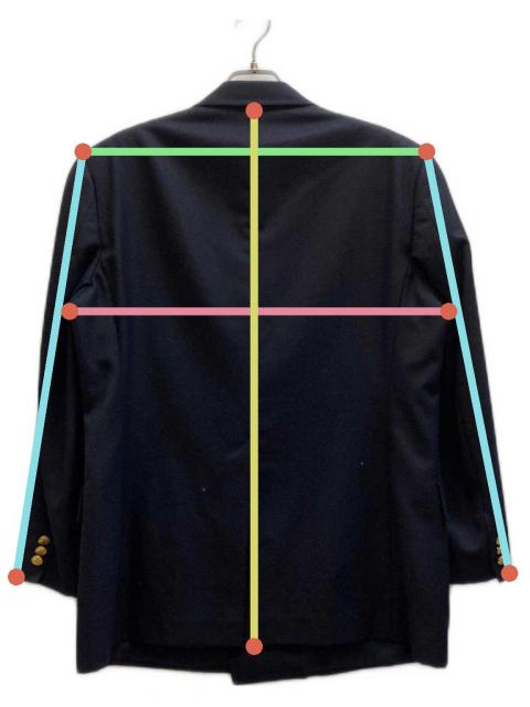 11日までさらにお値下げ ‼️ 90s Brooks Brothers UK製46 中古・古着通販】BROOKS BROTHERS (ブルックスブラザーズ) 金釦紺