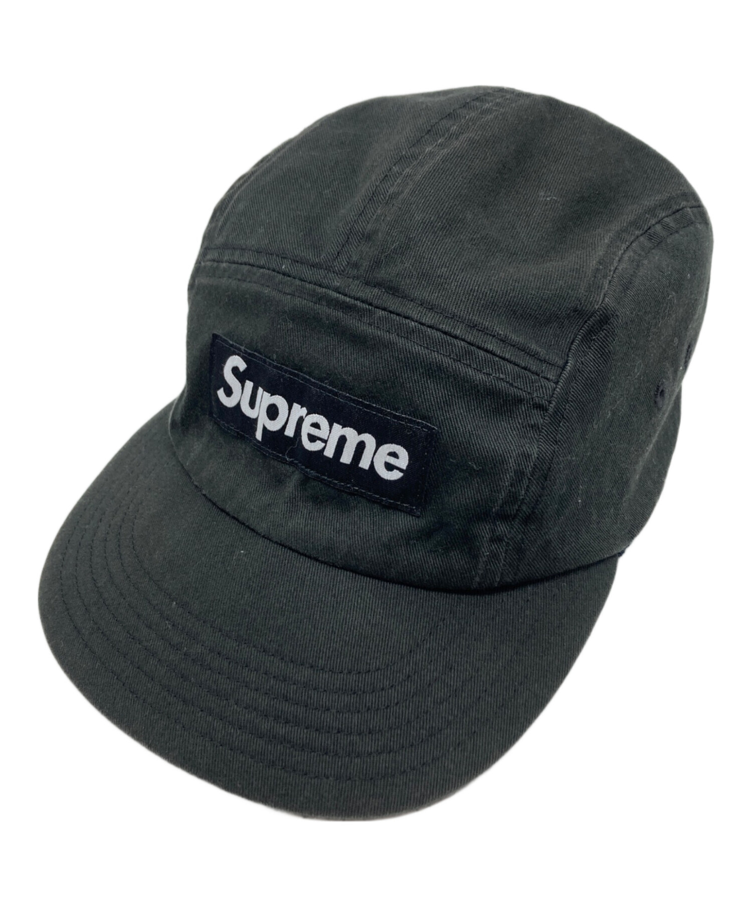 中古・古着通販】Supreme (シュプリーム) キャップ ブラック サイズ