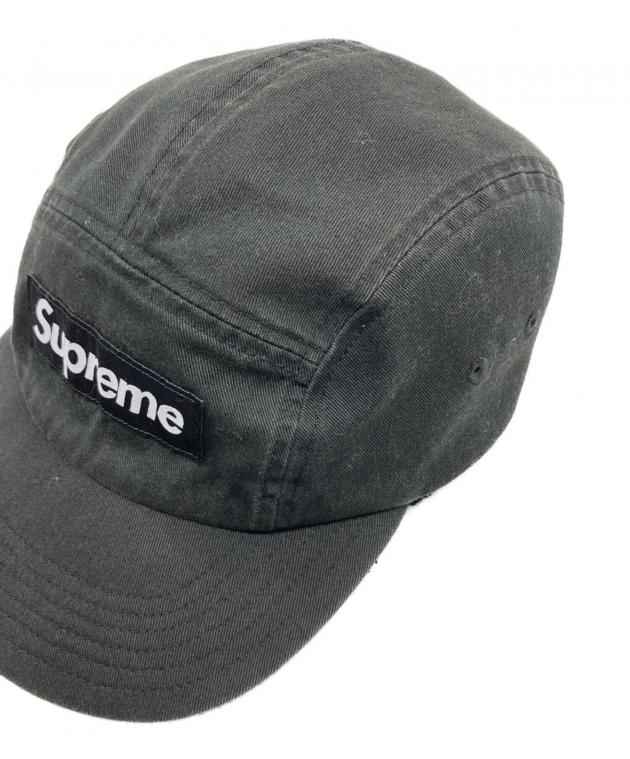 中古・古着通販】Supreme (シュプリーム) キャップ ブラック サイズ