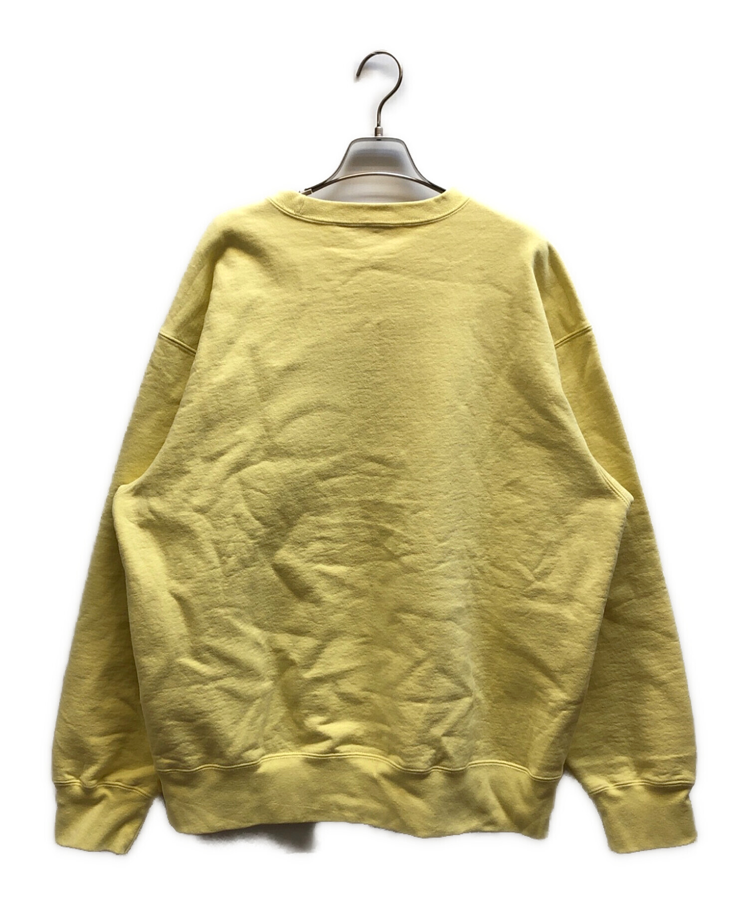 中古・古着通販】SUPREME (シュプリーム) Box Logo Crewneck イエロー 