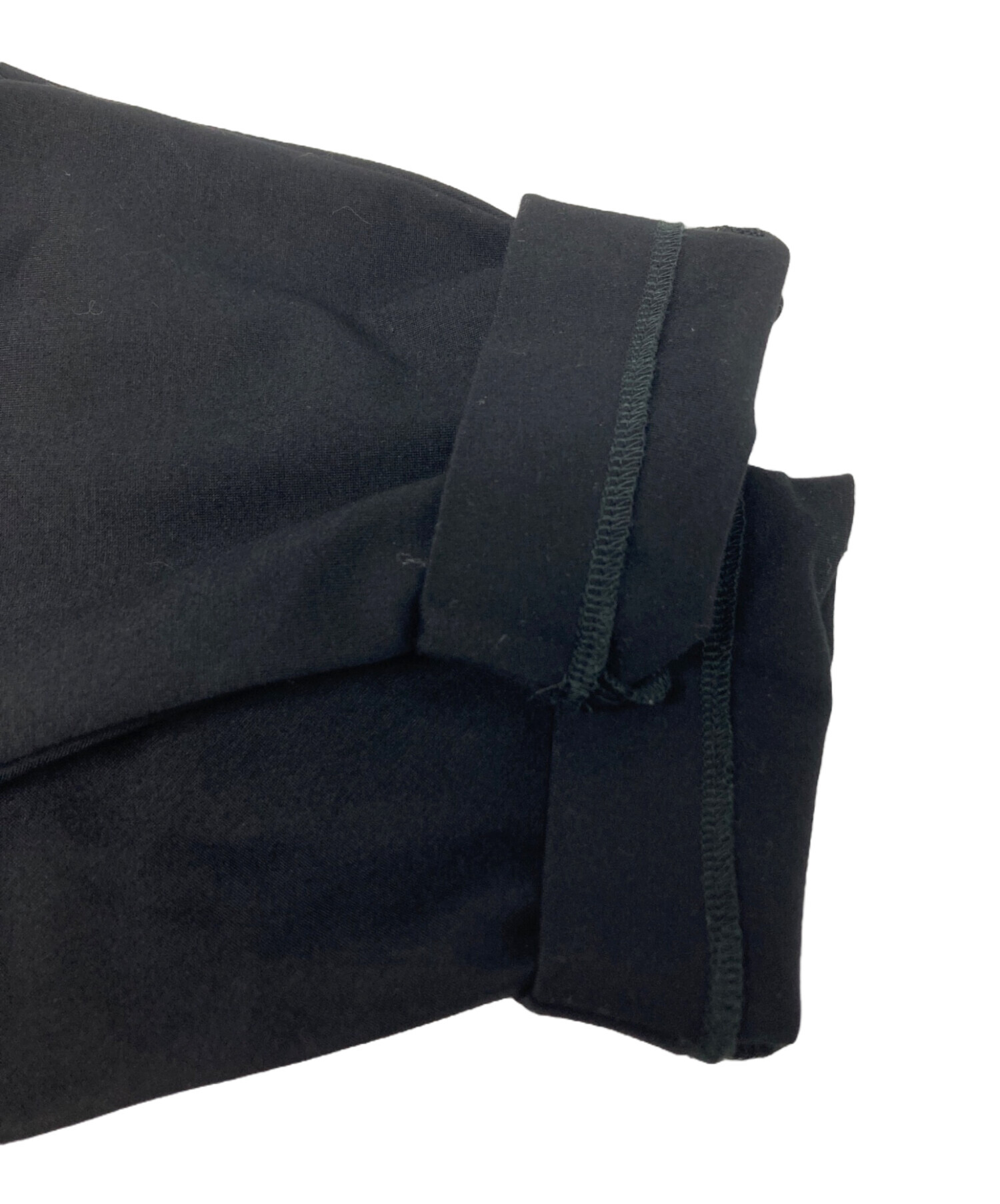【美品】  IIROT / イロット | Double jersey drape pullover ドレープ プルオーバー トップス | F | ブラック | レディース 中古・古着通販】IIROT (イロット) Double jersey drape pullover