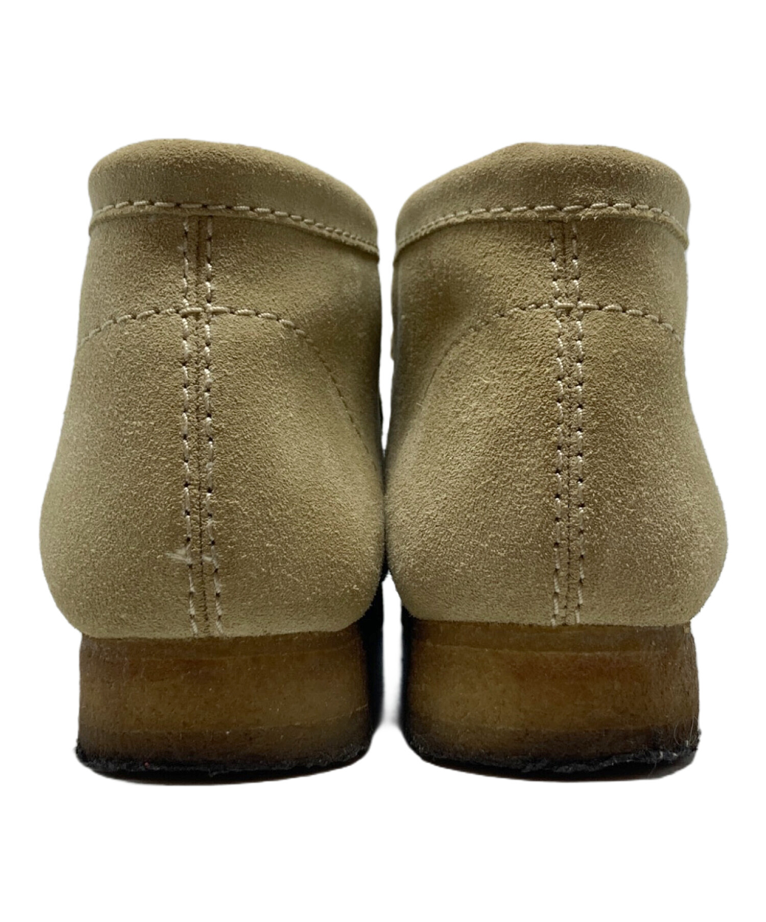 中古・古着通販】CLARKS (クラークス) ワラビーブーツ ベージュ サイズ