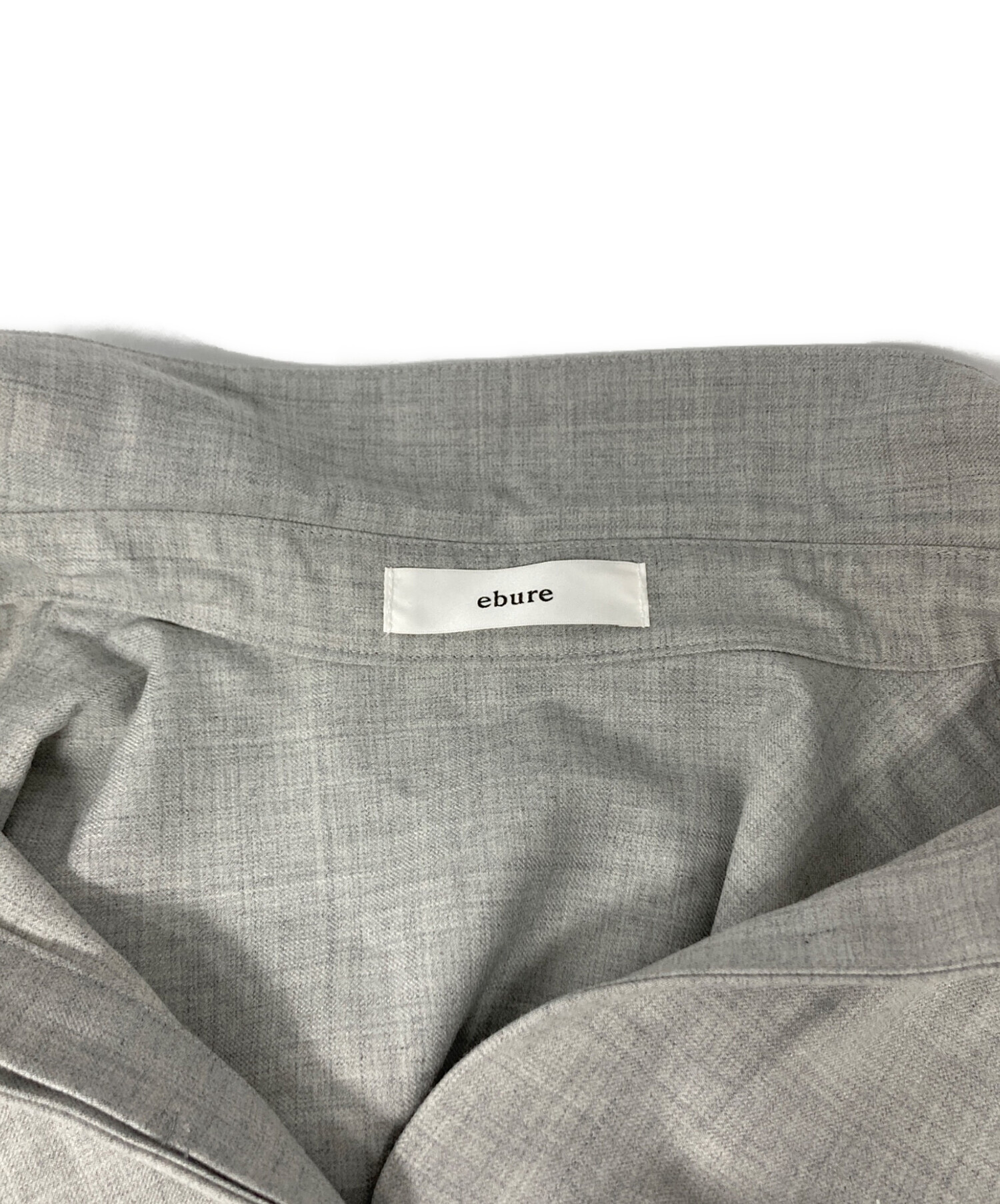 中古・古着通販】EBURE (エブール) ミドルビスウールボウタイ比翼