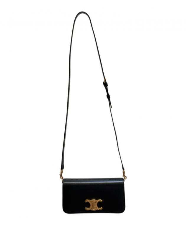 中古・古着通販】CELINE (セリーヌ) トリオンフフラップマルチ
