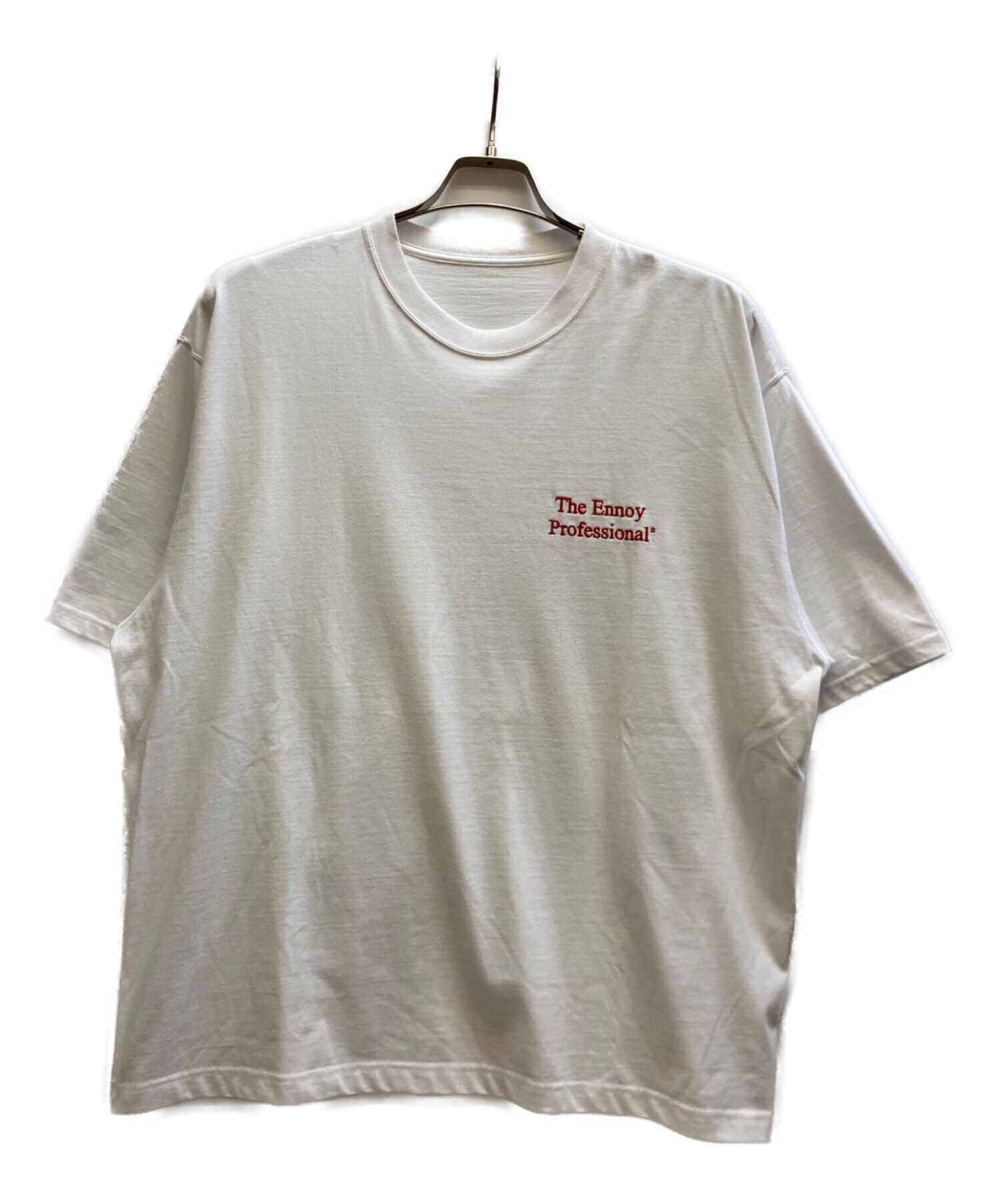 ENNOY Professional Logo Tシャツ White Red 中古・古着通販】THE ENNOY PROFESSIONAL (ザ エンノイ