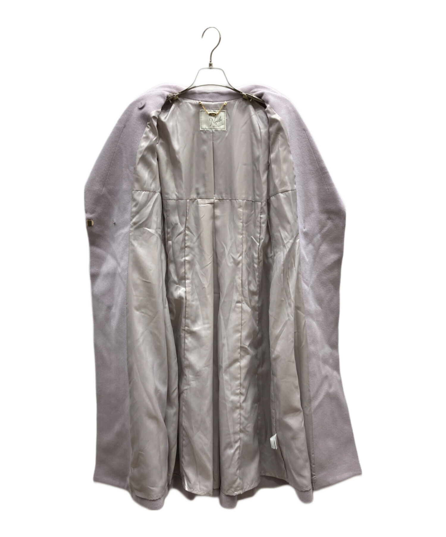 中古・古着通販】Noela (ノエラ) カラーバックプリーツウールトレンチ
