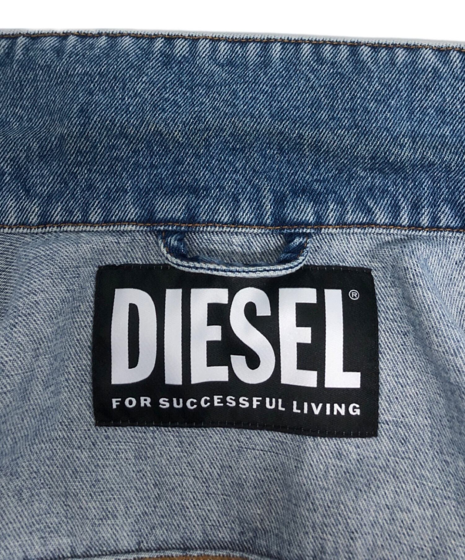 中古・古着通販】DIESEL (ディーゼル) ニットドッキングデニム