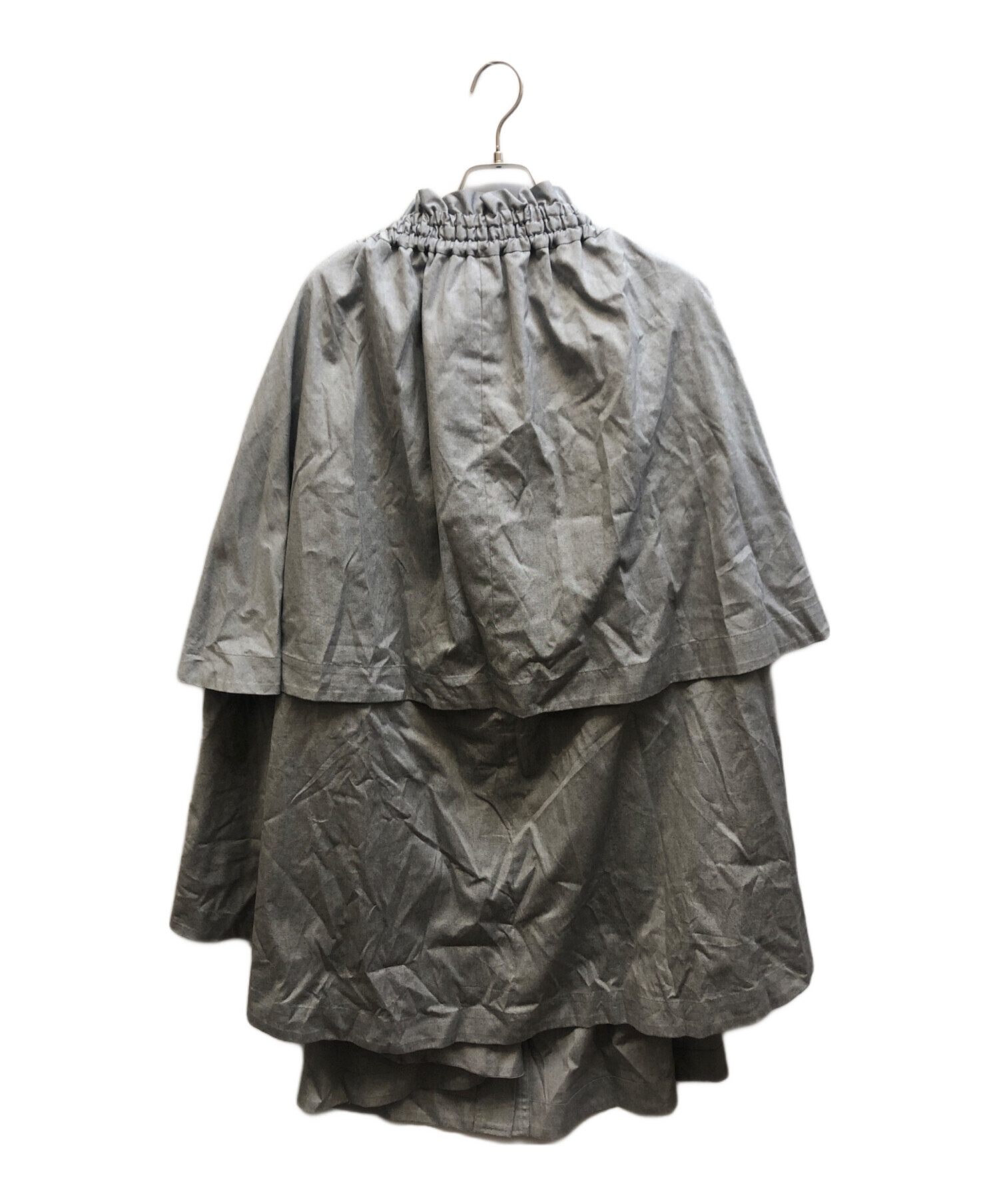 中古・古着通販】HOUGA (ホウガ) club skirt dress グレー サイズ