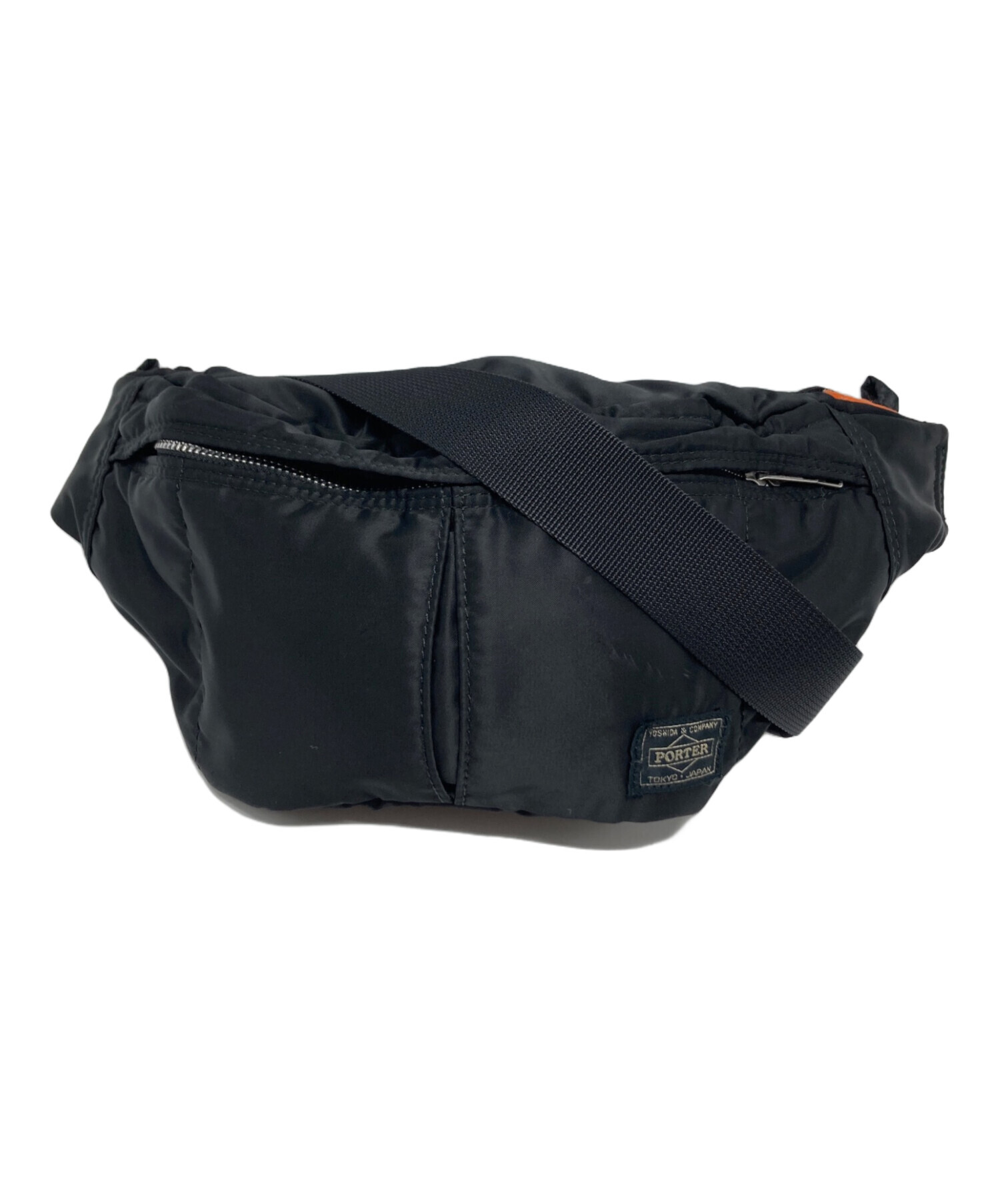 極美品 PORTER タンカー ウエストバッグ 廃盤 ブラック 極美品 PORTER ポーター タンカー ウエストバッグ ボディバッグ 旧