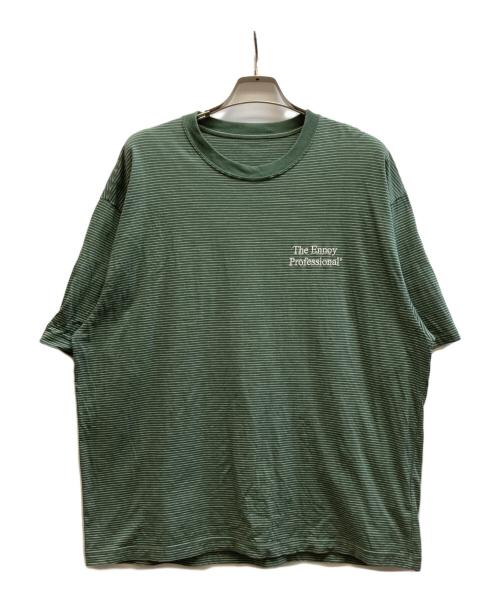 ennoy L/S Border T-Shirt GREEN エンノイ ENNOY Ennoy L⁄S Border T