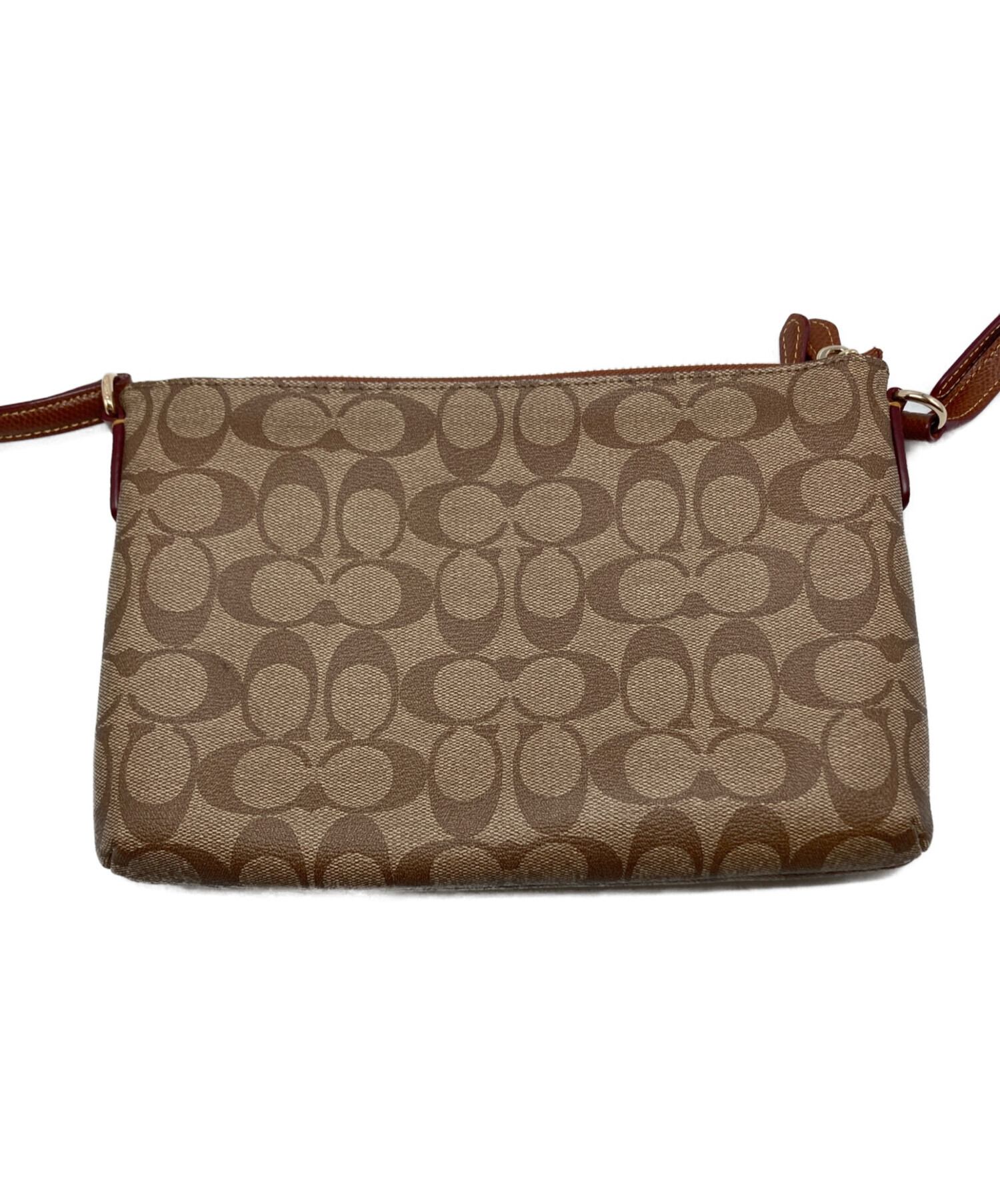 中古・古着通販】COACH (コーチ) シグネチャーショルダーバッグ/F52657
