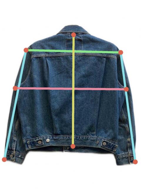 中古・古着通販】LEVI'S (リーバイス) TYPEⅡトラッカージャケット