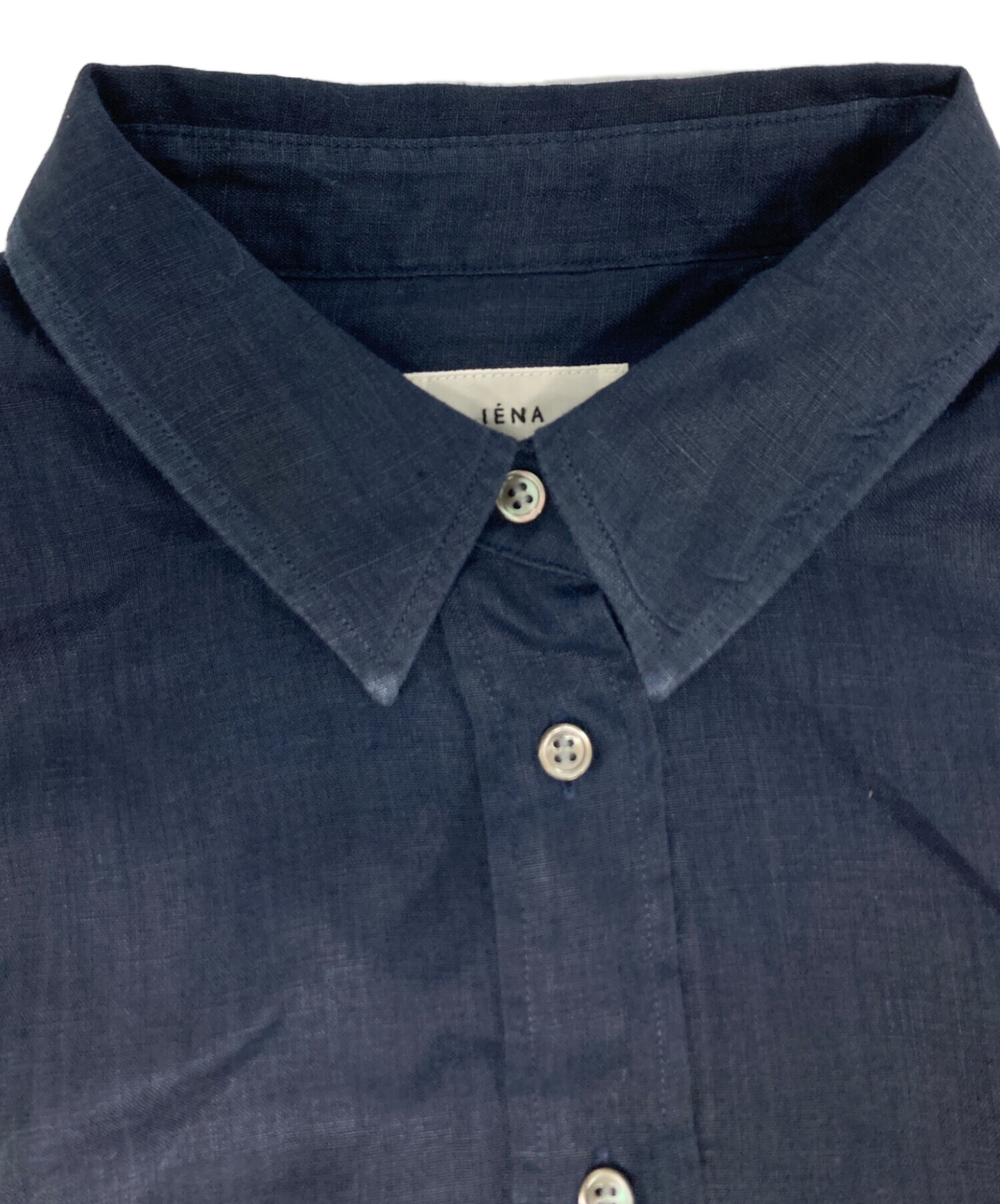 中古・古着通販】IENA (イエナ) ウォッシャブル リネン2WAY シャツ