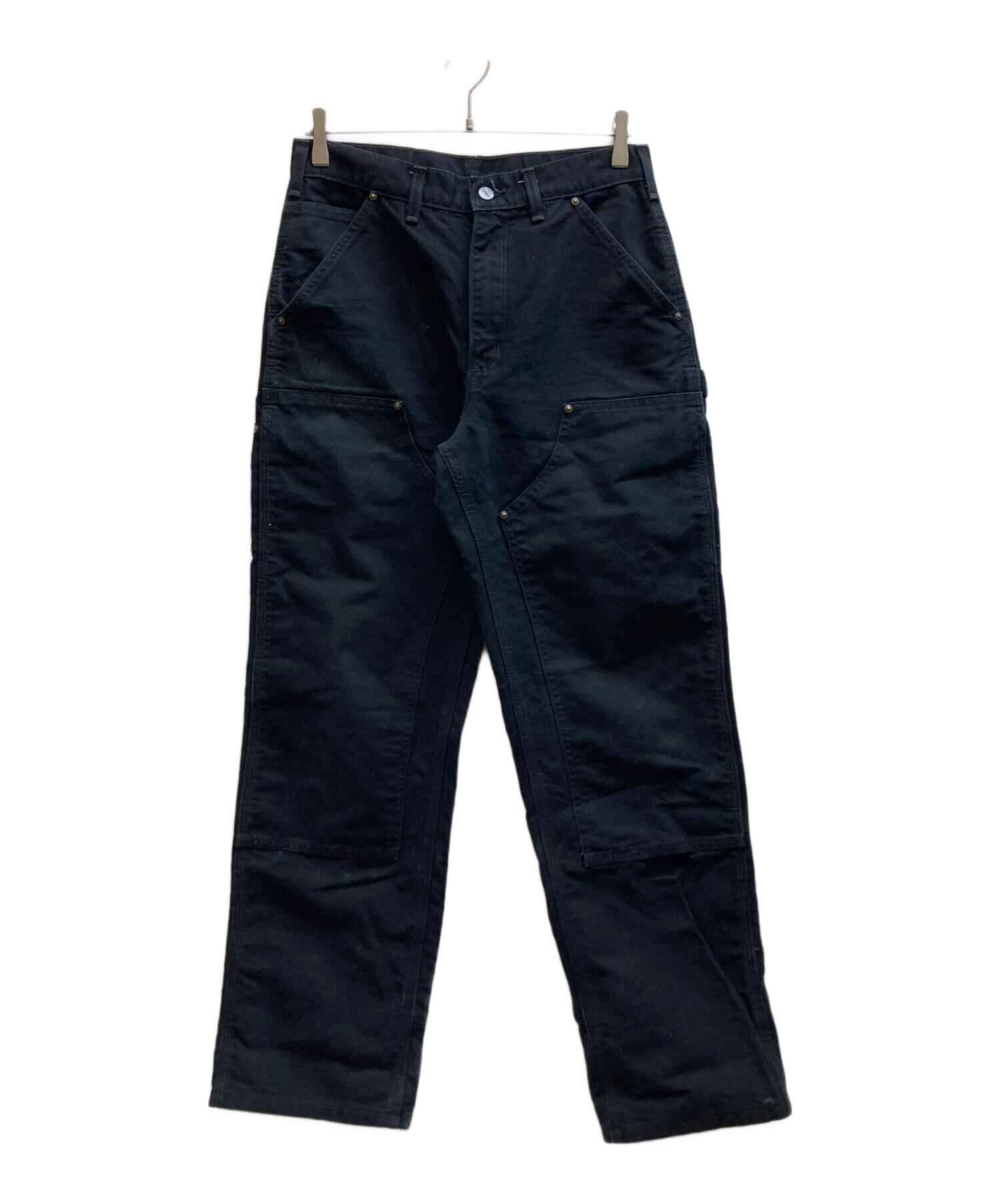 carhartt カーハート B136-BLK ダブルニー ダック ペインターパンツ 黒
