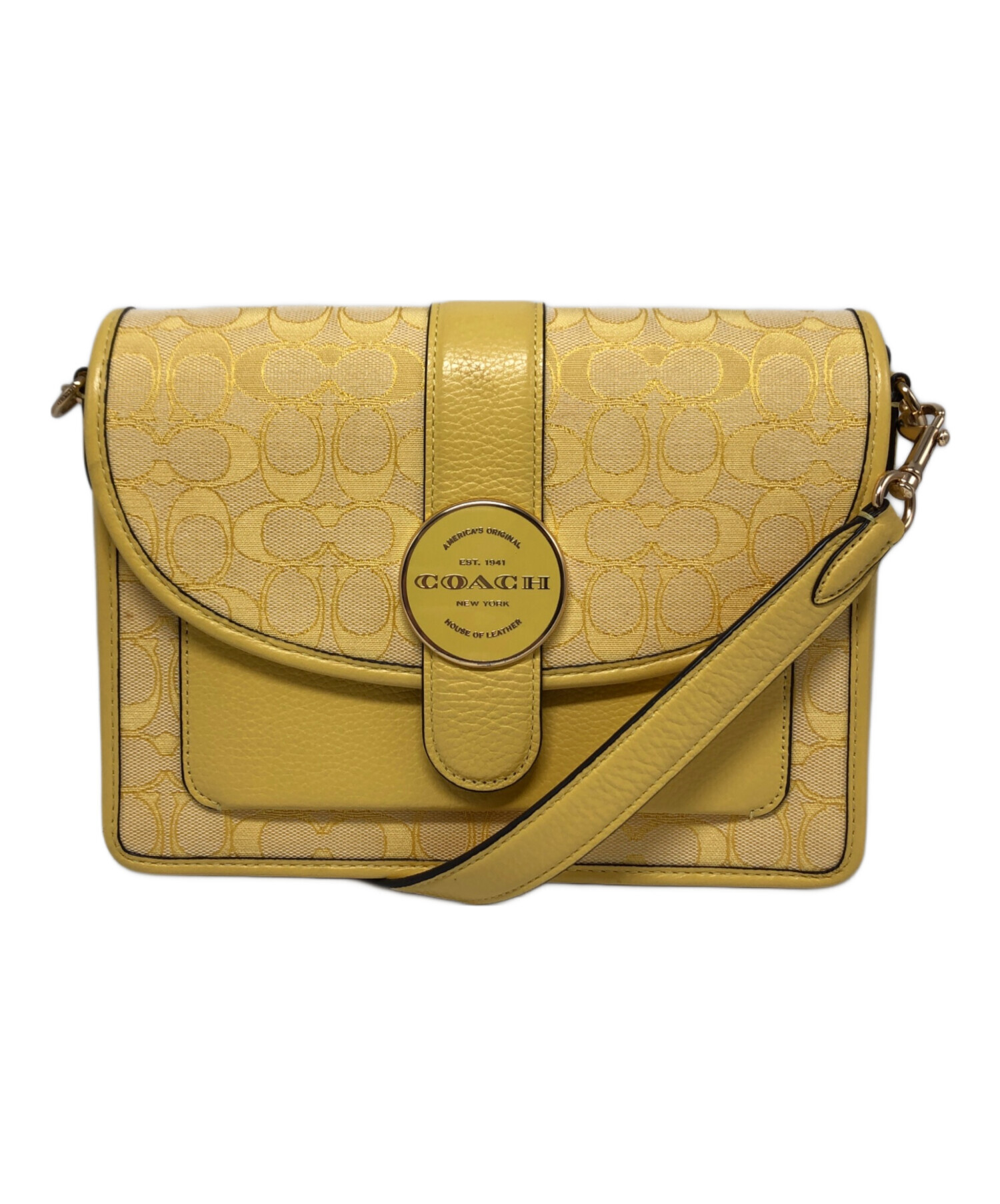 中古・古着通販】COACH (コーチ) ロニー シグネチャー ショルダー