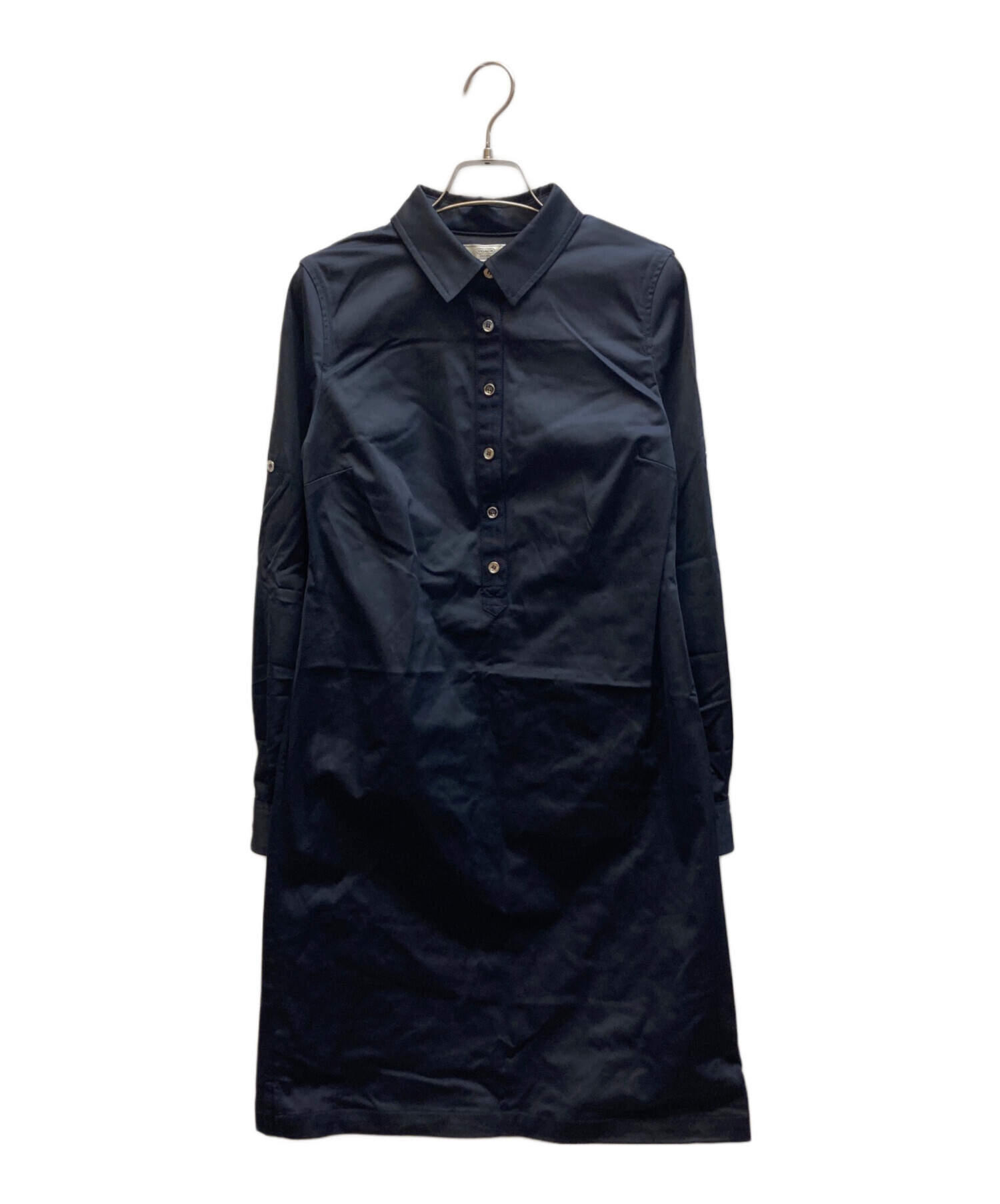 中古・古着通販】COACH (コーチ) ワンピース ネイビー サイズ:2 