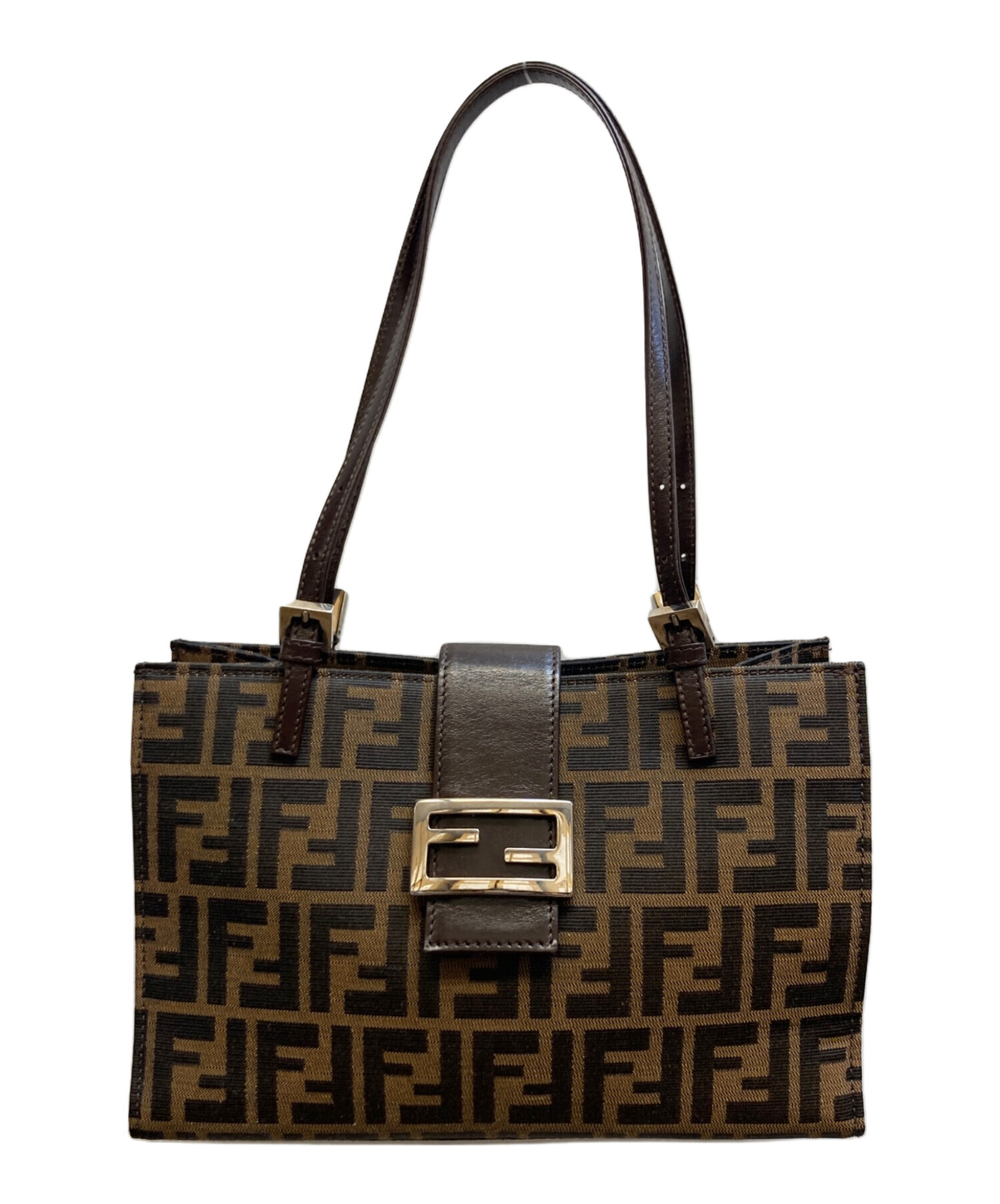 中古・古着通販】FENDI (フェンディ) ズッカ柄ハンドバッグ