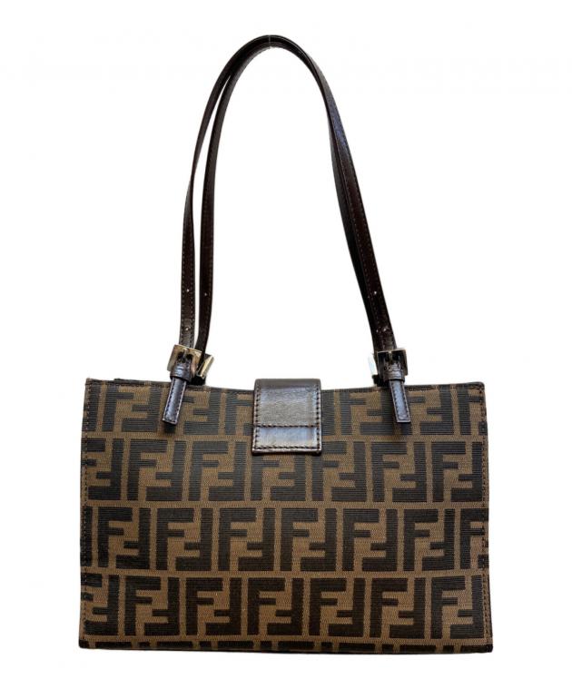 中古・古着通販】FENDI (フェンディ) ズッカ柄ハンドバッグ