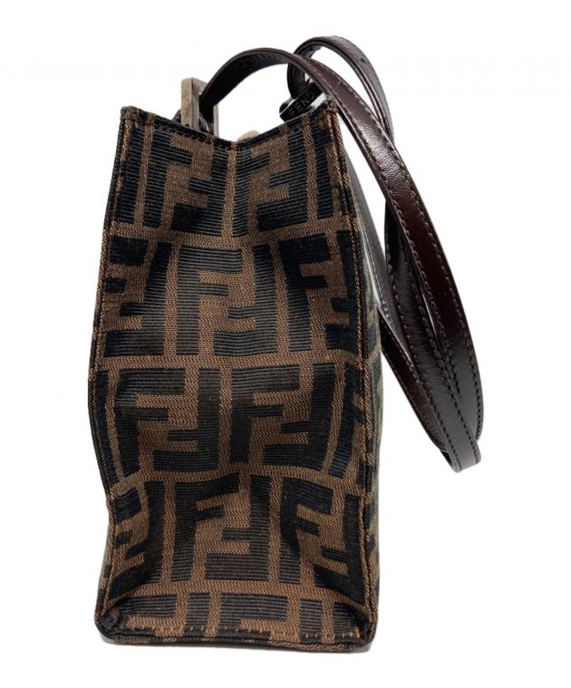 中古・古着通販】FENDI (フェンディ) ズッカ柄ハンドバッグ