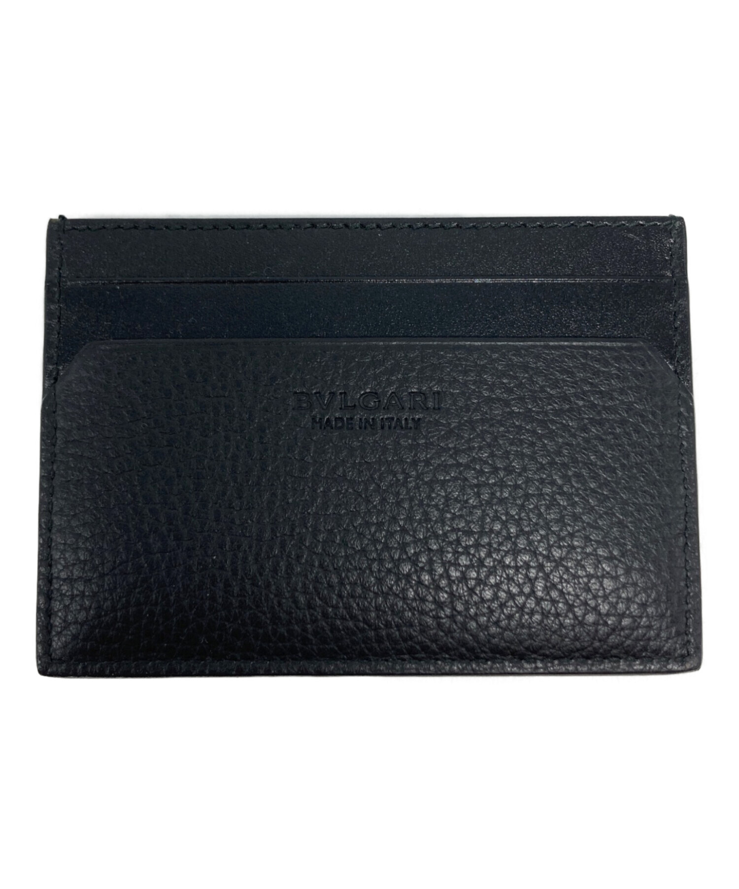中古・古着通販】BVLGARI (ブルガリ) カードケース/36969 ブラック