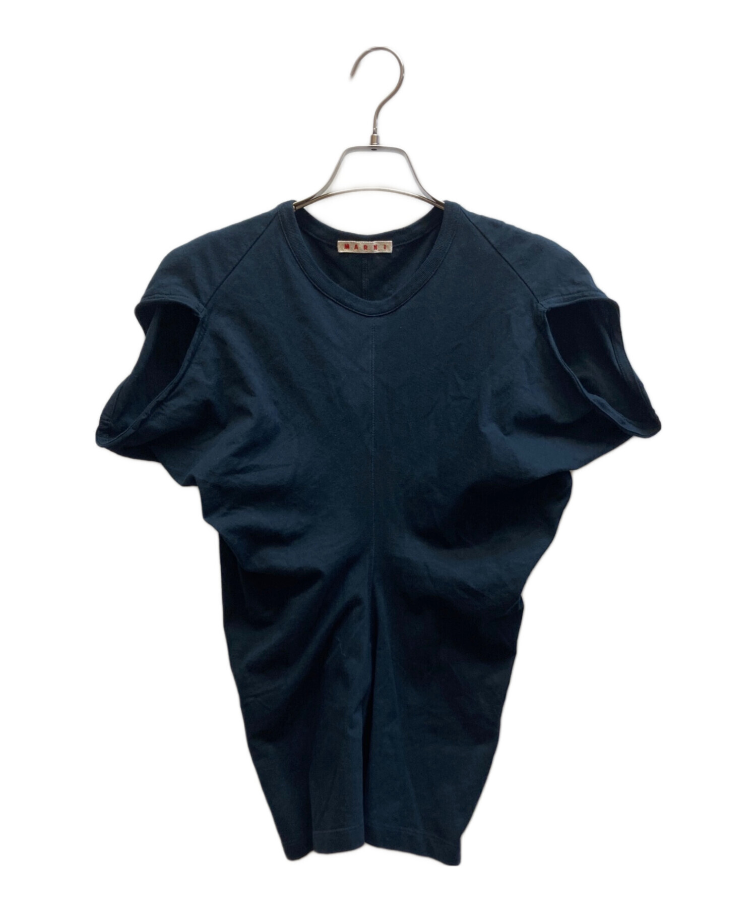 中古・古着通販】MARNI (マルニ) 変形カットソー ブラック サイズ:38
