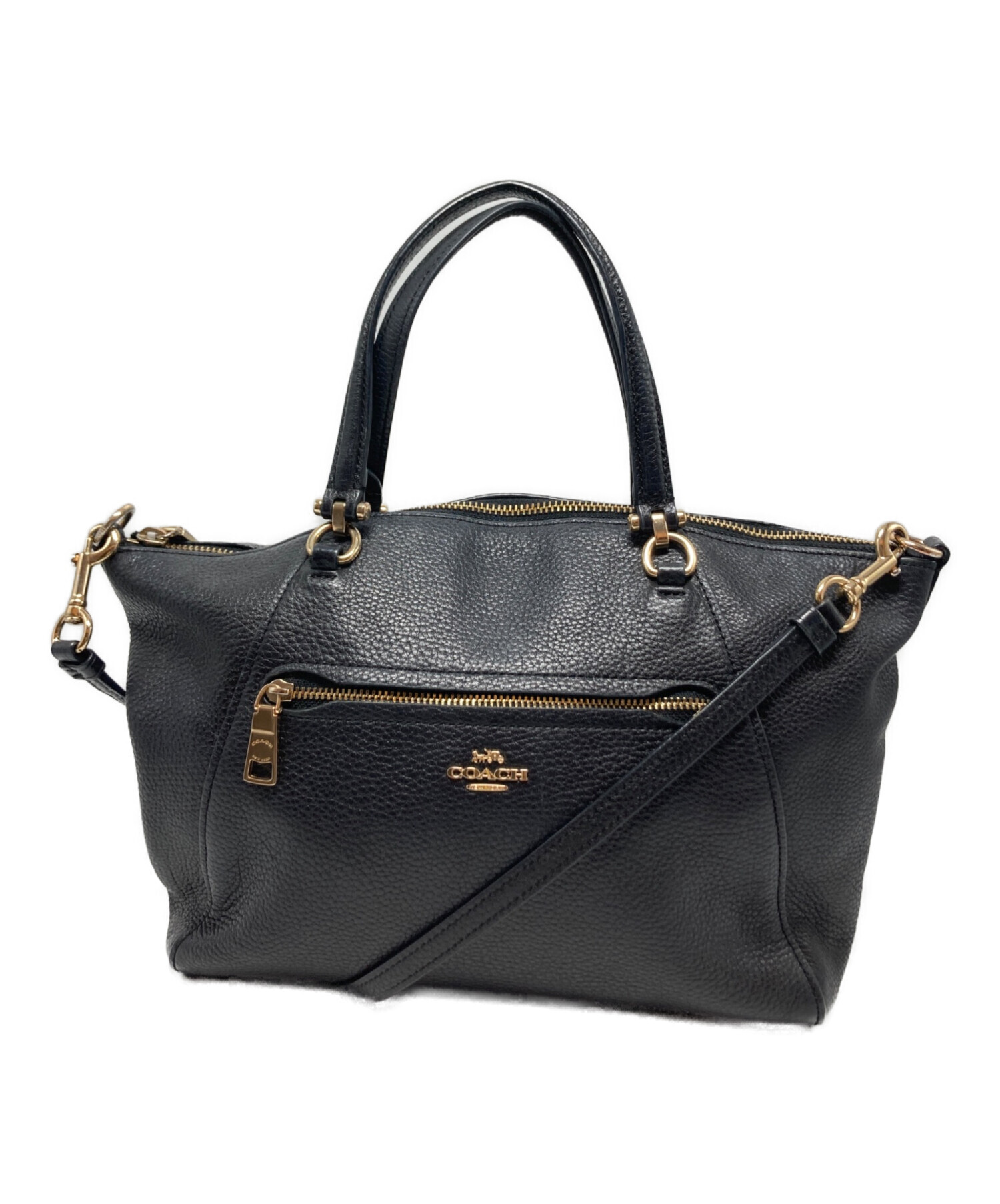 coach2wayバッグ☆週末限定☆ 中古・古着通販】COACH (コーチ) 2WAYバッグ/79997 ブラック サイズ