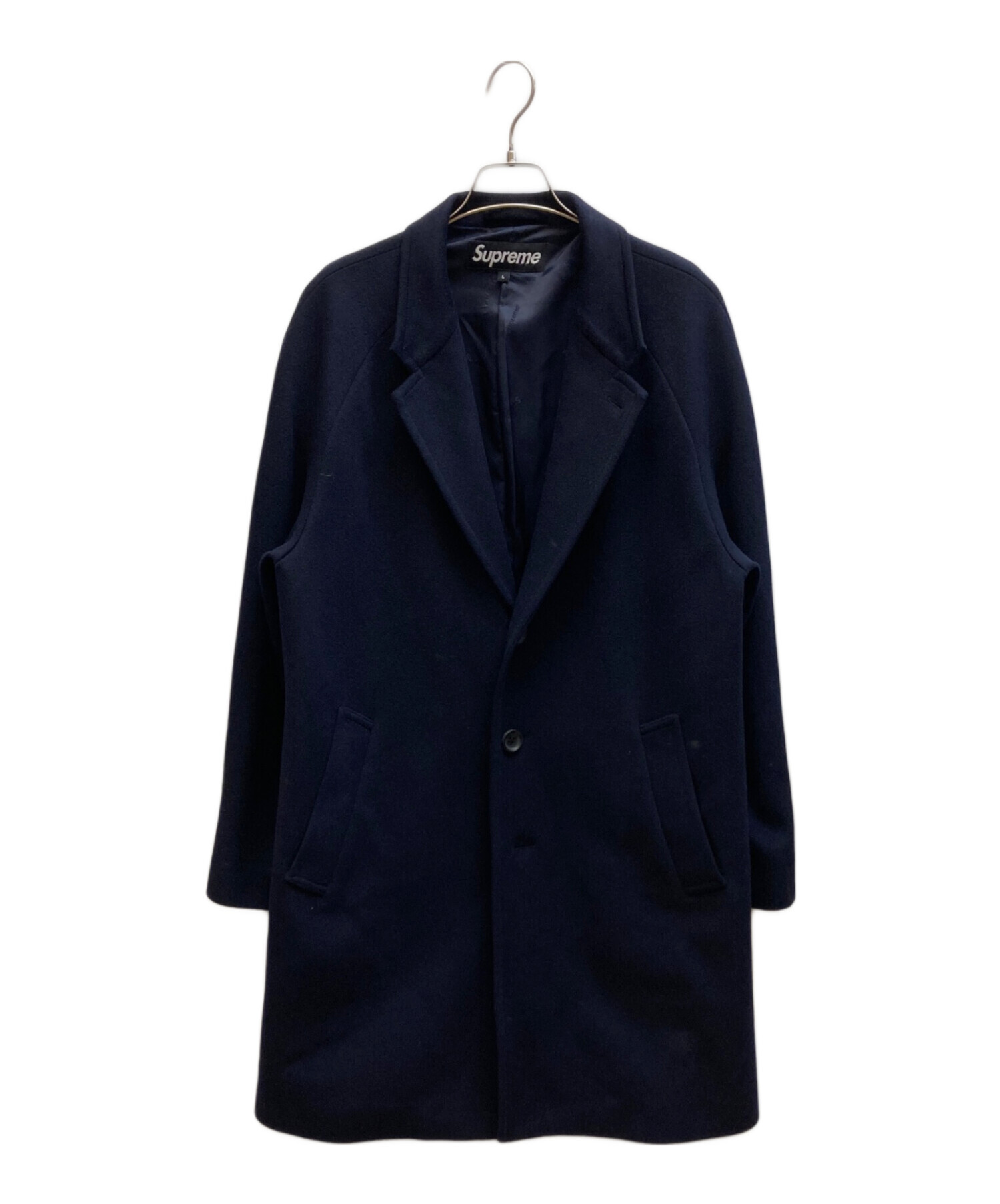 中古・古着通販】SUPREME (シュプリーム) Loro Piana wool over coat