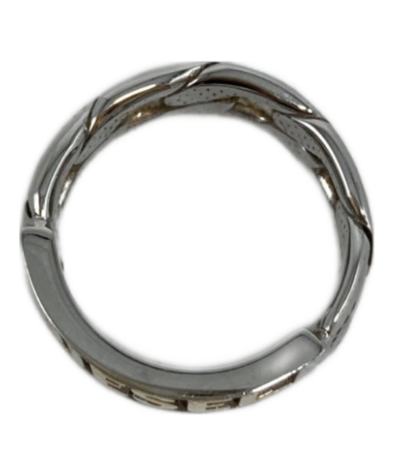 中古・古着通販】DIESEL (ディーゼル) ロゴリング シルバー サイズ:16