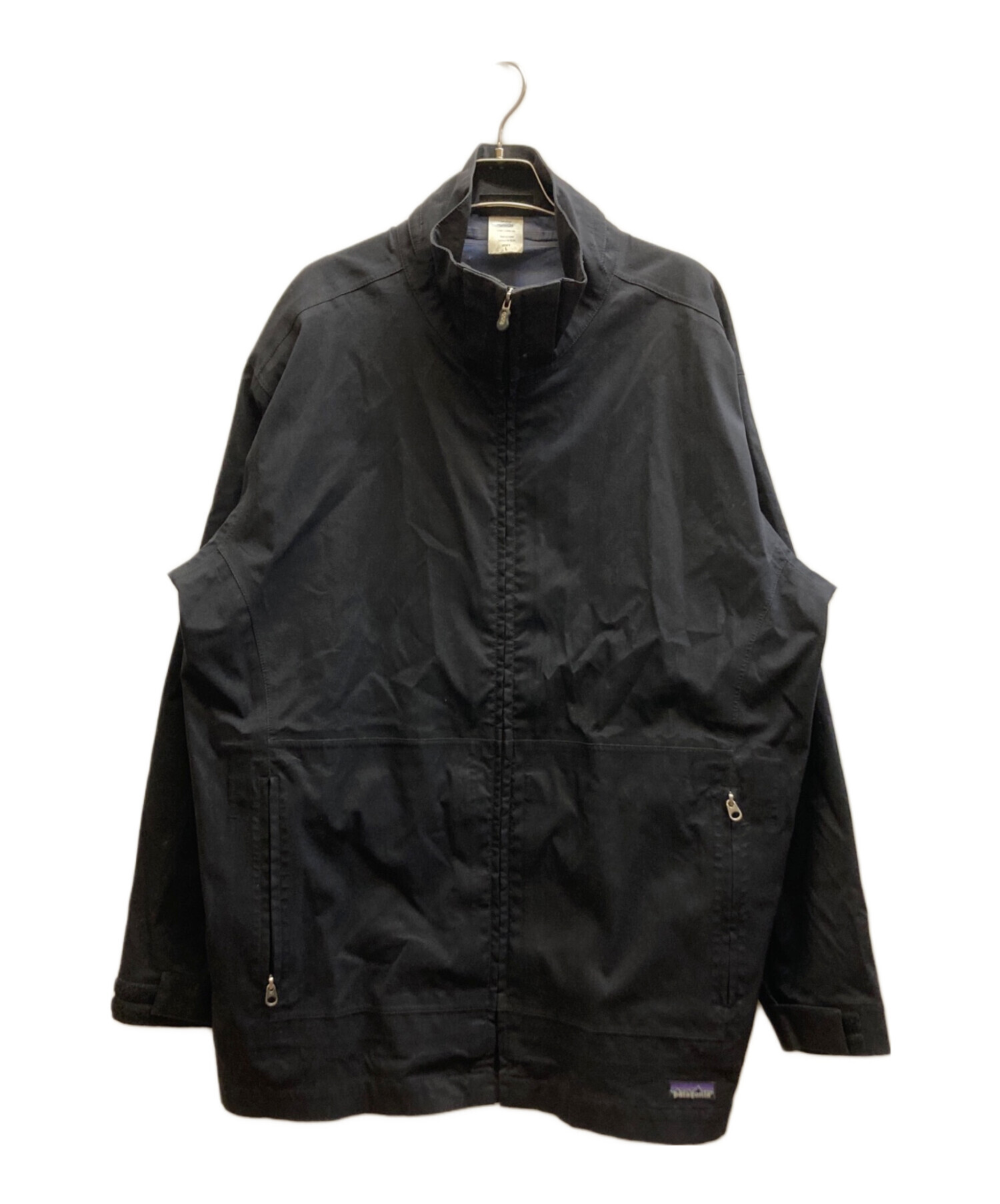 00s Patagonia ブラック ナイロンジャケット サイズ L 古着 中古・古着通販】Patagonia (パタゴニア) ジップジャケット ブラック