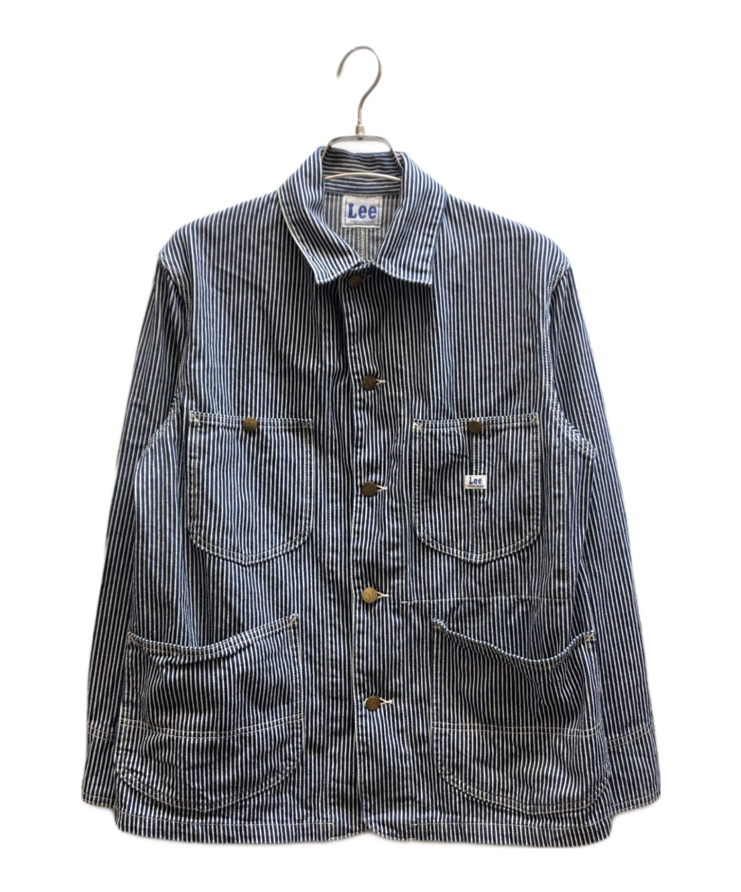中古・古着通販】LEE (リー) カバーオール ブルー サイズ:XS｜ブランド