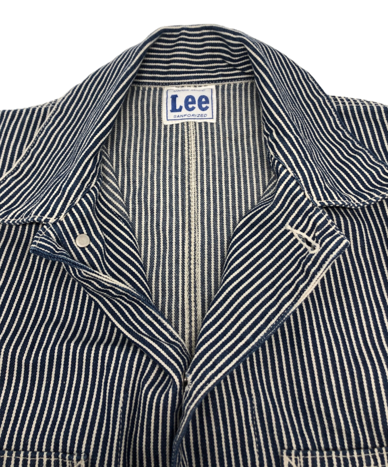 中古・古着通販】LEE (リー) カバーオール ブルー サイズ:XS｜ブランド