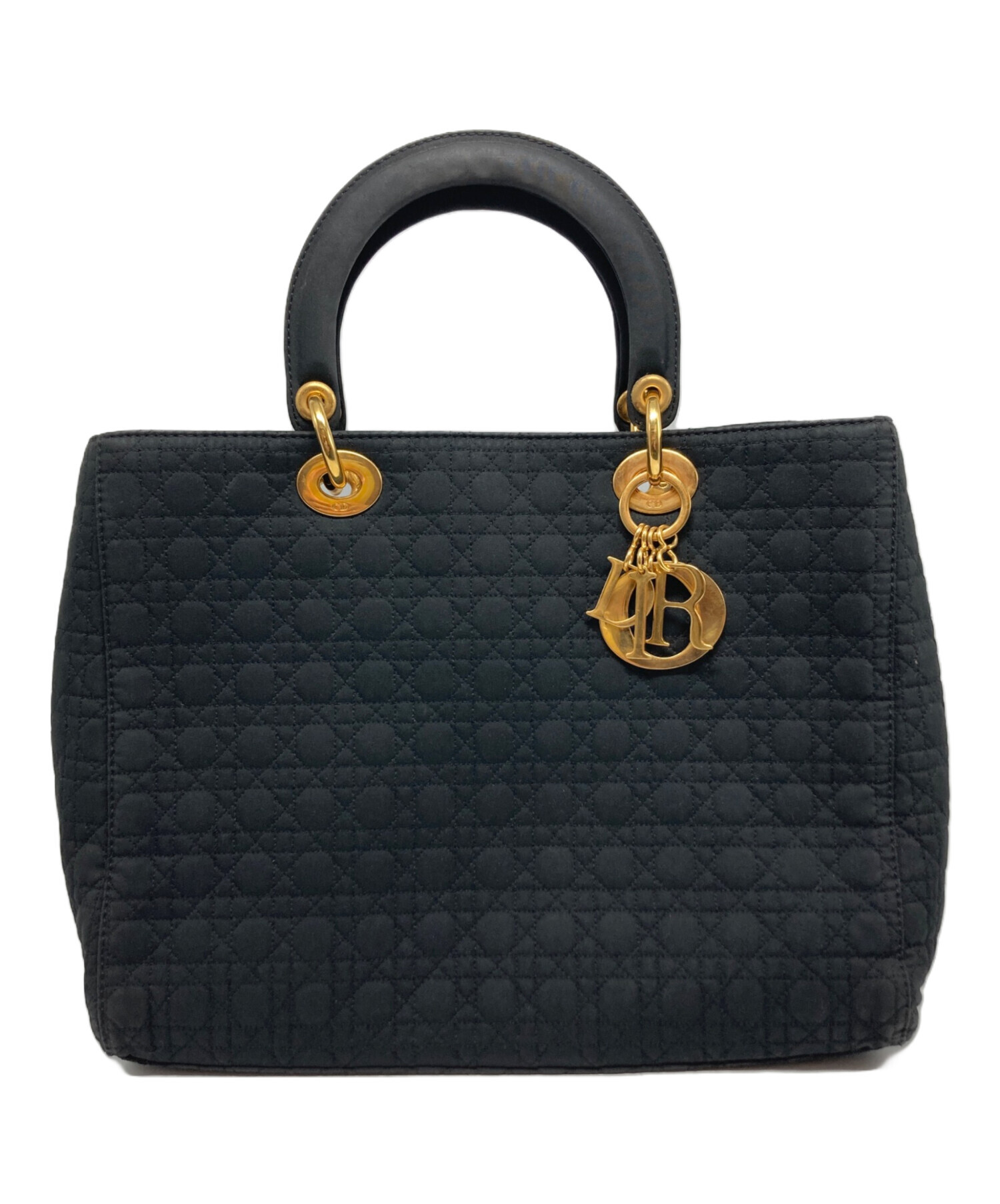 Dior 希少✨ 状態良好ブラック キルティング バッグ 中古・古着通販】Christian Dior (クリスチャン ディオール