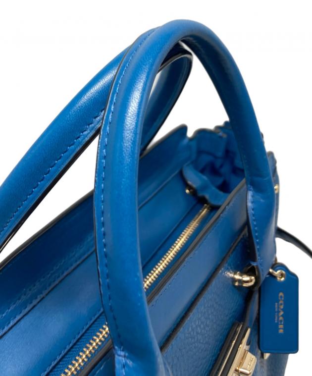 中古・古着通販】COACH (コーチ) 2WAYショルダーバッグ/34816 ブルー