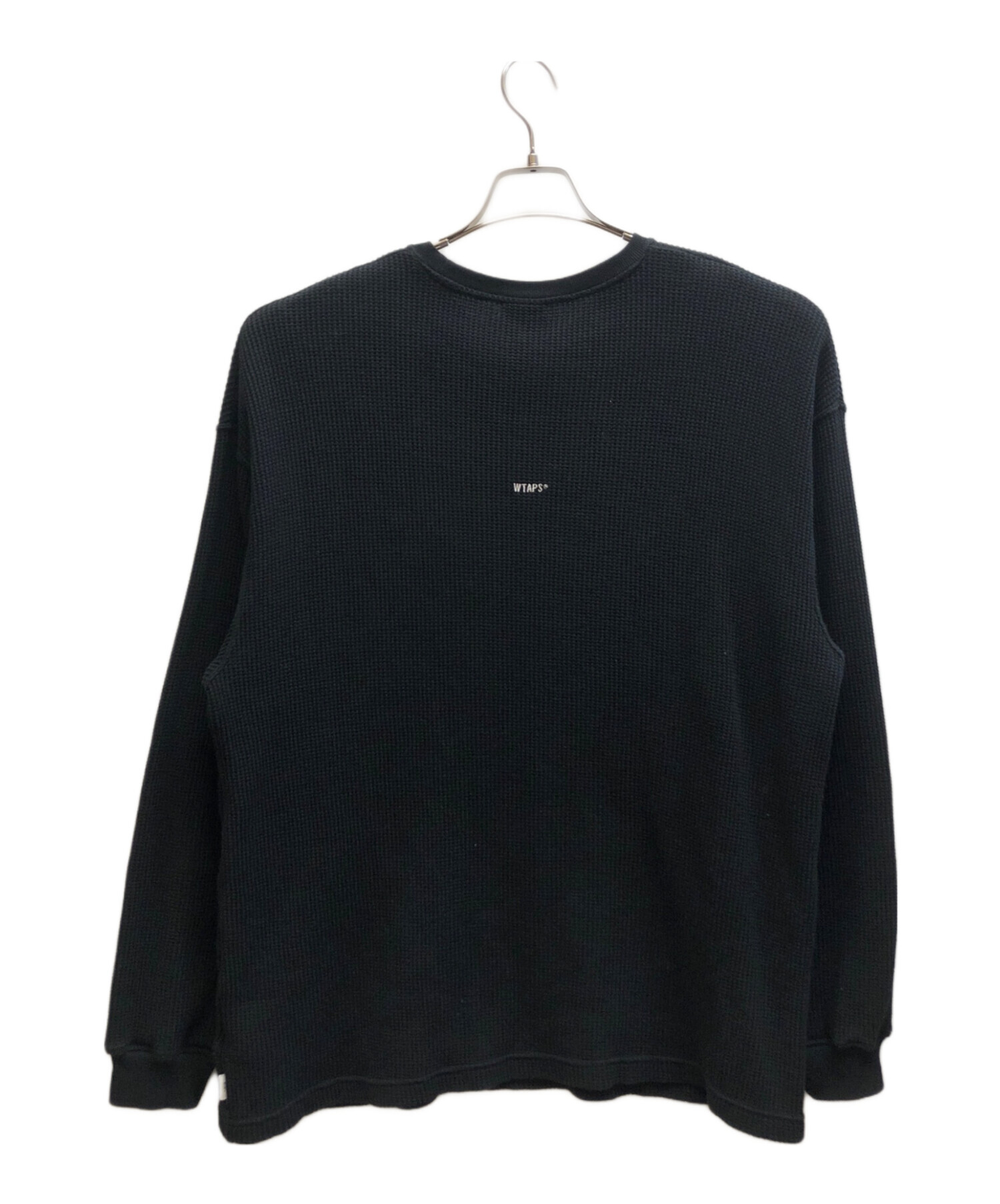 中古・古着通販】WTAPS (ダブルタップス) サーマルカットソー ブラック
