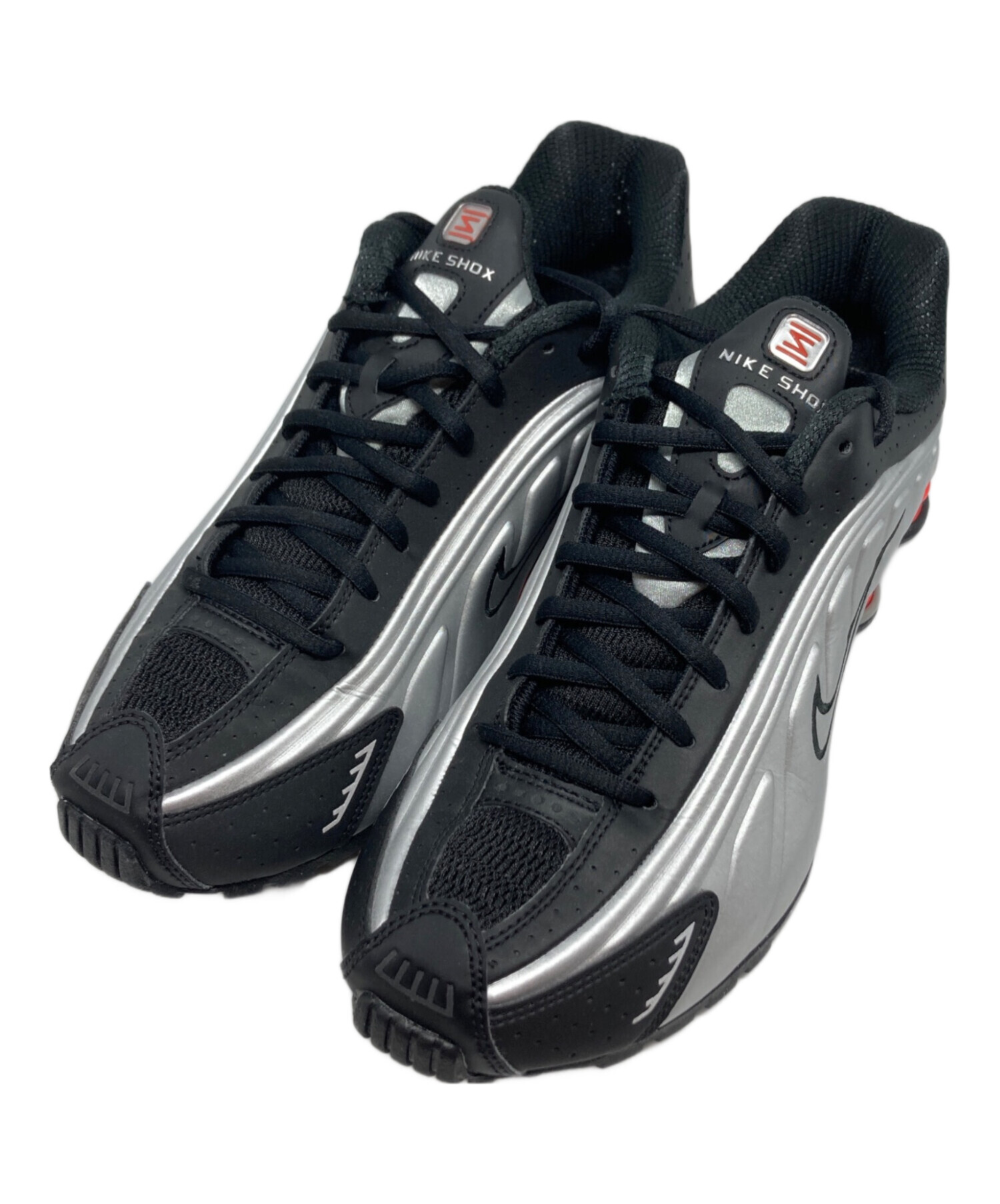 中古・古着通販】NIKE (ナイキ) SHOX R4 METALLIC SILVER/METALLIC 