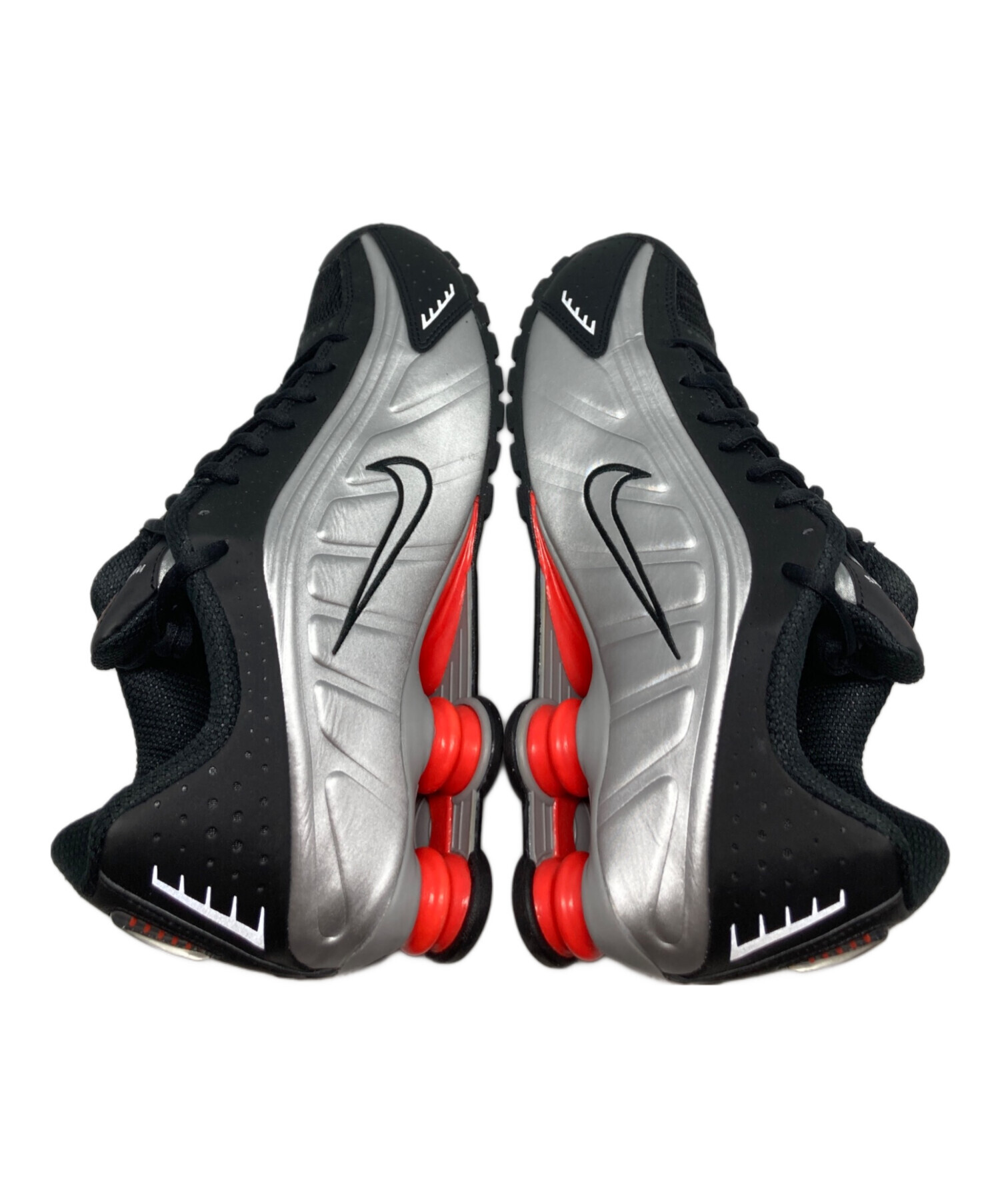 中古・古着通販】NIKE (ナイキ) SHOX R4 METALLIC SILVER/METALLIC 