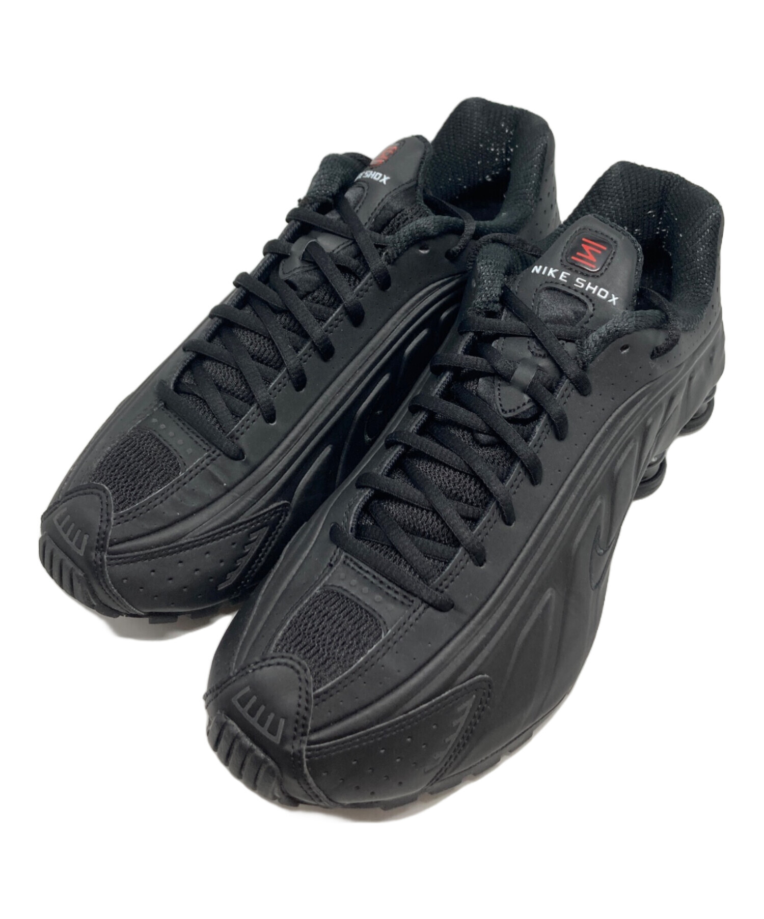 中古・古着通販】NIKE (ナイキ) SHOX R4 BLACK/BLACK-BLACK-MAX ORANGE