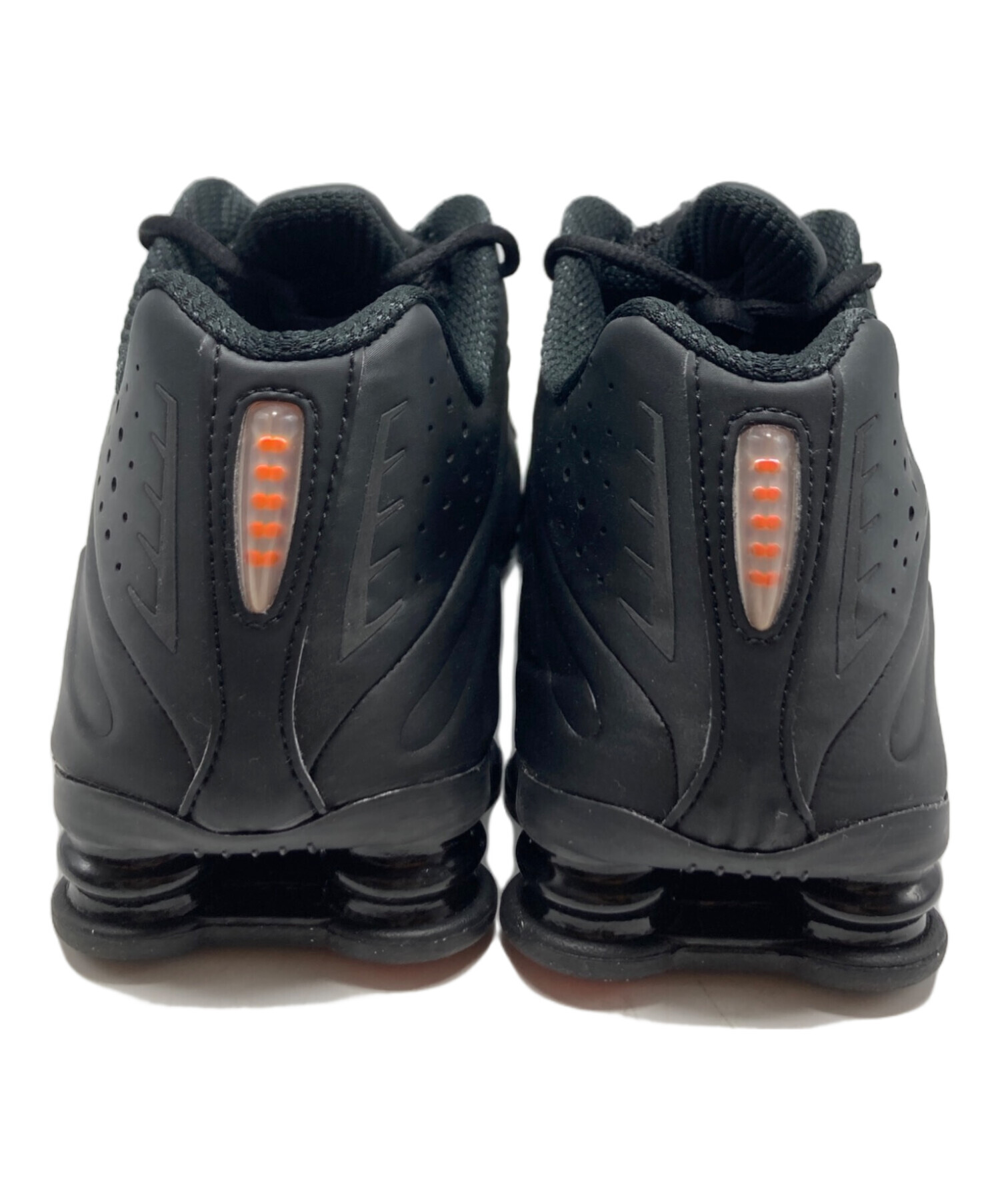 中古・古着通販】NIKE (ナイキ) SHOX R4 BLACK/BLACK-BLACK-MAX ORANGE