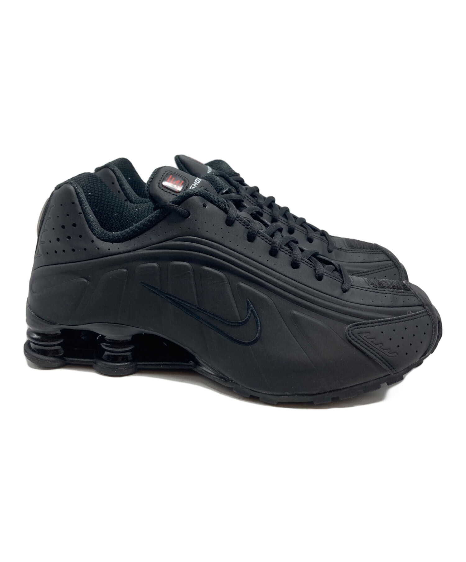 中古・古着通販】NIKE (ナイキ) SHOX R4 BLACK/BLACK-BLACK-MAX ORANGE