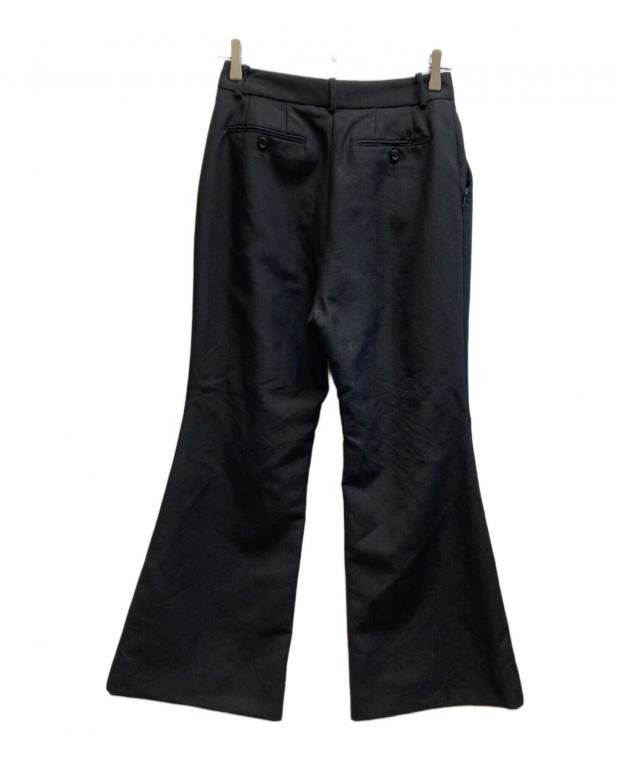 グッチ「Gucci」の黒 コーデュロイフレアパンツ 中古・古着通販】GUCCI (グッチ) ETEROTOPIA FLARED TROUSERS/624952