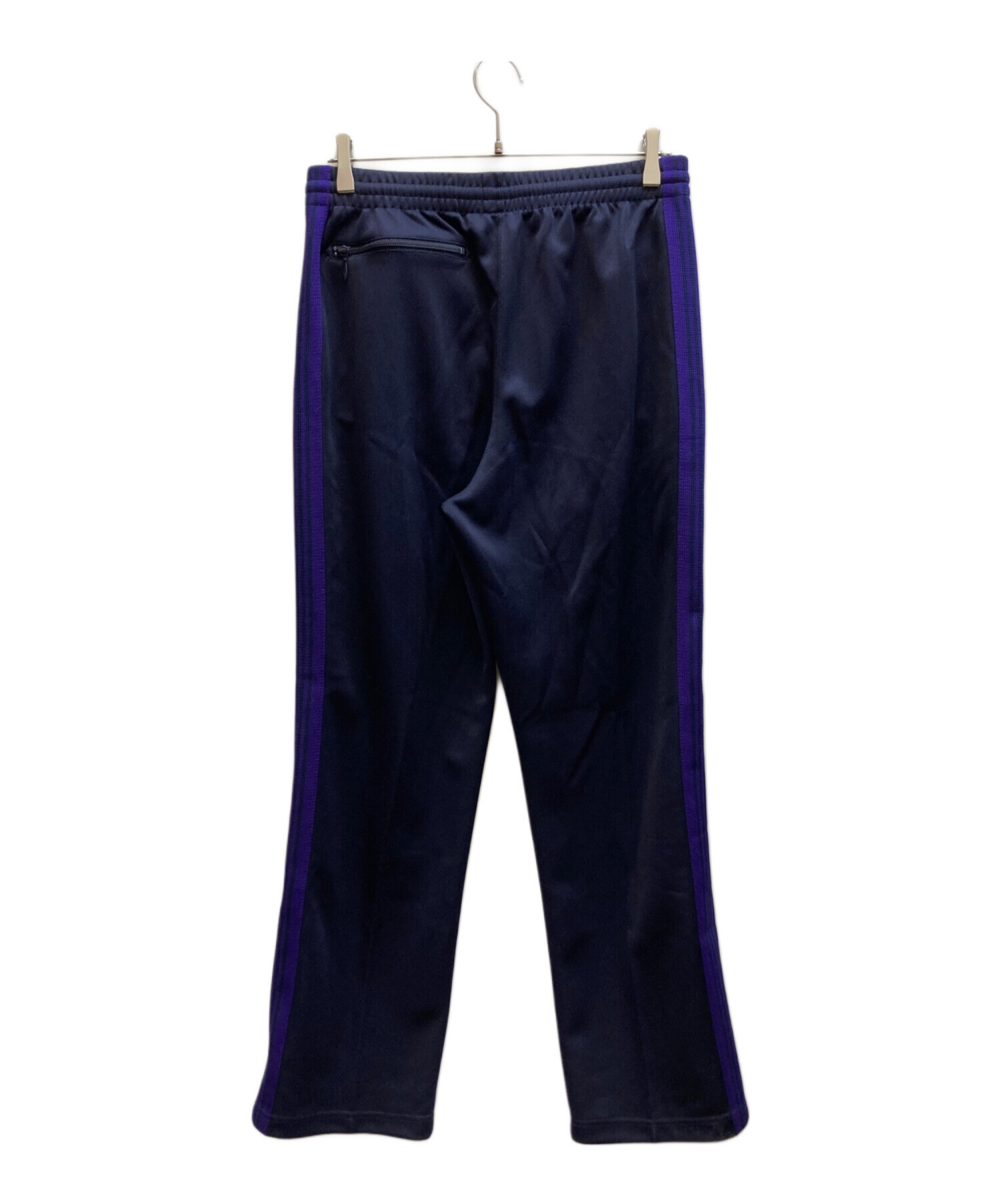 【美品】Needles トラックパンツ NS246 ネイビー×パープル Mサイズ 中古・古着通販】Needles (ニードルズ) トラックパンツ / NS246