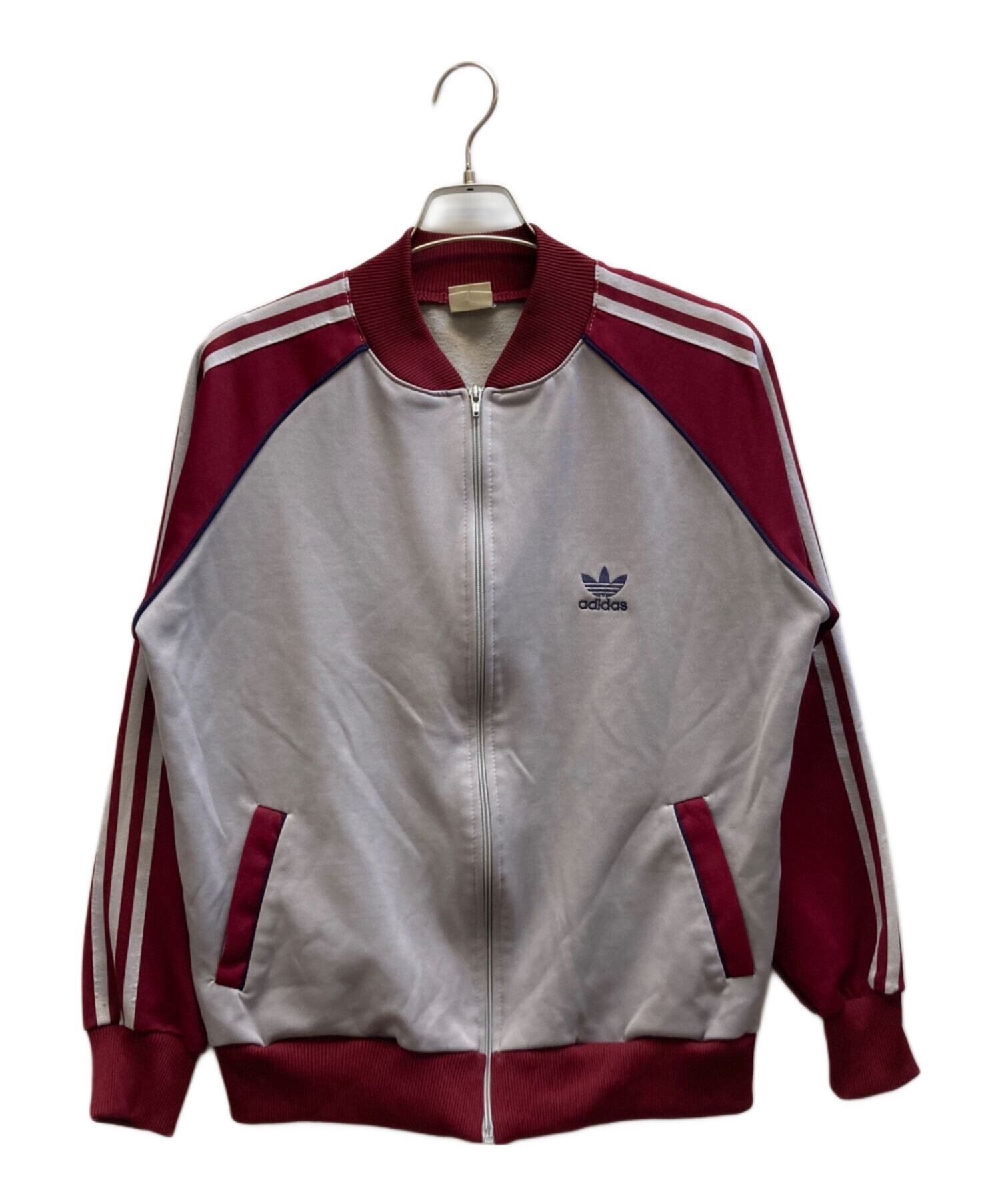 中古・古着通販】adidas (アディダス) トラックジャケット グレー