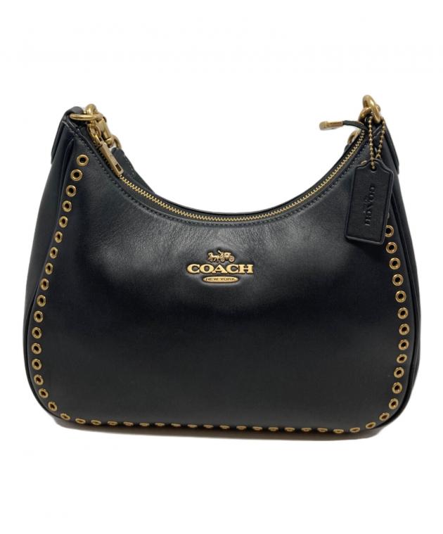 中古・古着通販】COACH (コーチ) テリ ホーボー バッグ・グロメット