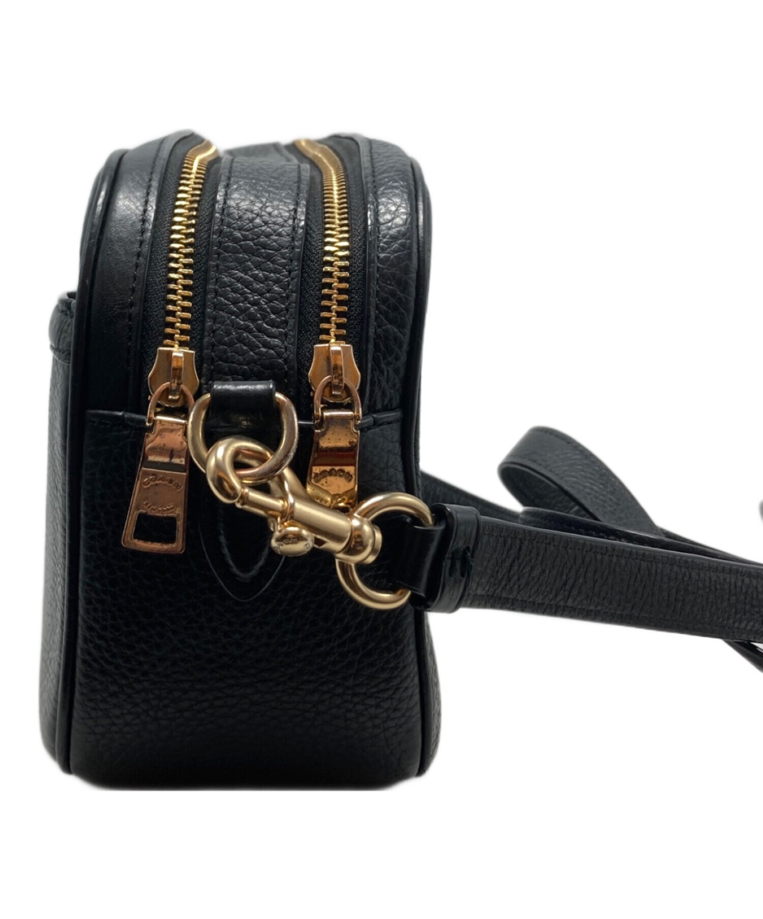 中古・古着通販】COACH (コーチ) ショルダーバッグ/F39856 ブラック