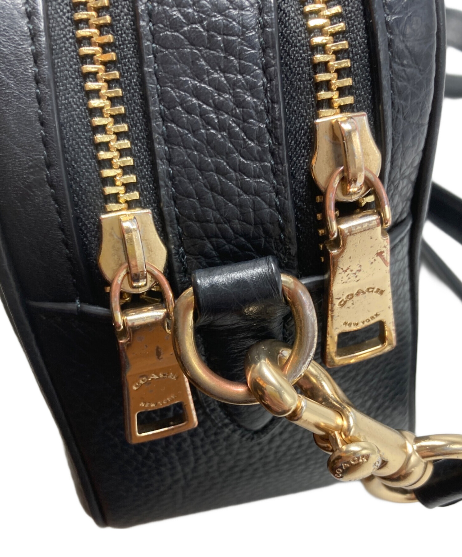 中古・古着通販】COACH (コーチ) ショルダーバッグ/F39856 ブラック